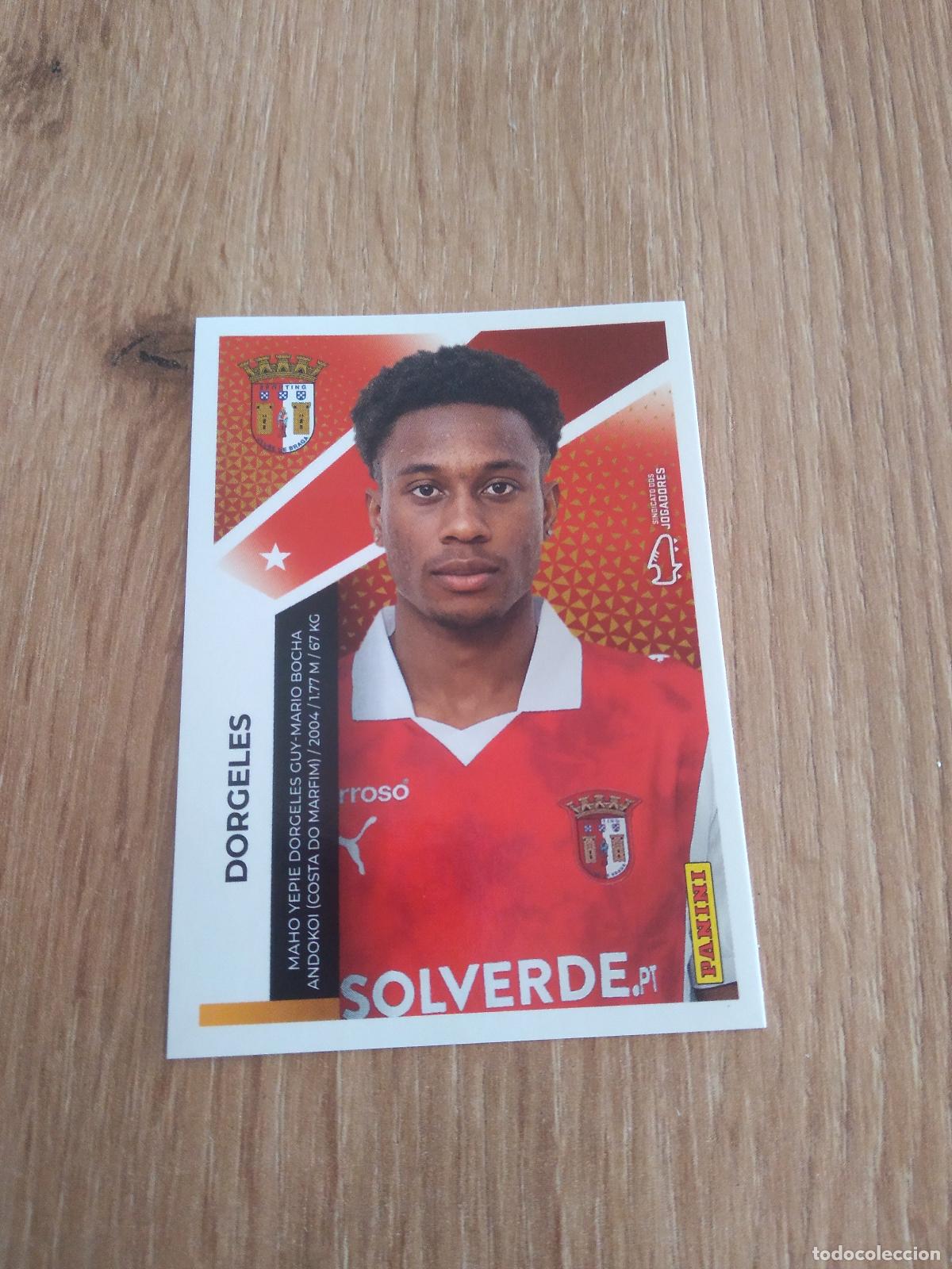 Figurine di Calcio: 108 DORGELES BRAGA CROMO FUTBOL PANINI LIGA PORTUGAL 25-26 FUTEBOL LIGA BETCLIC 2025-2026