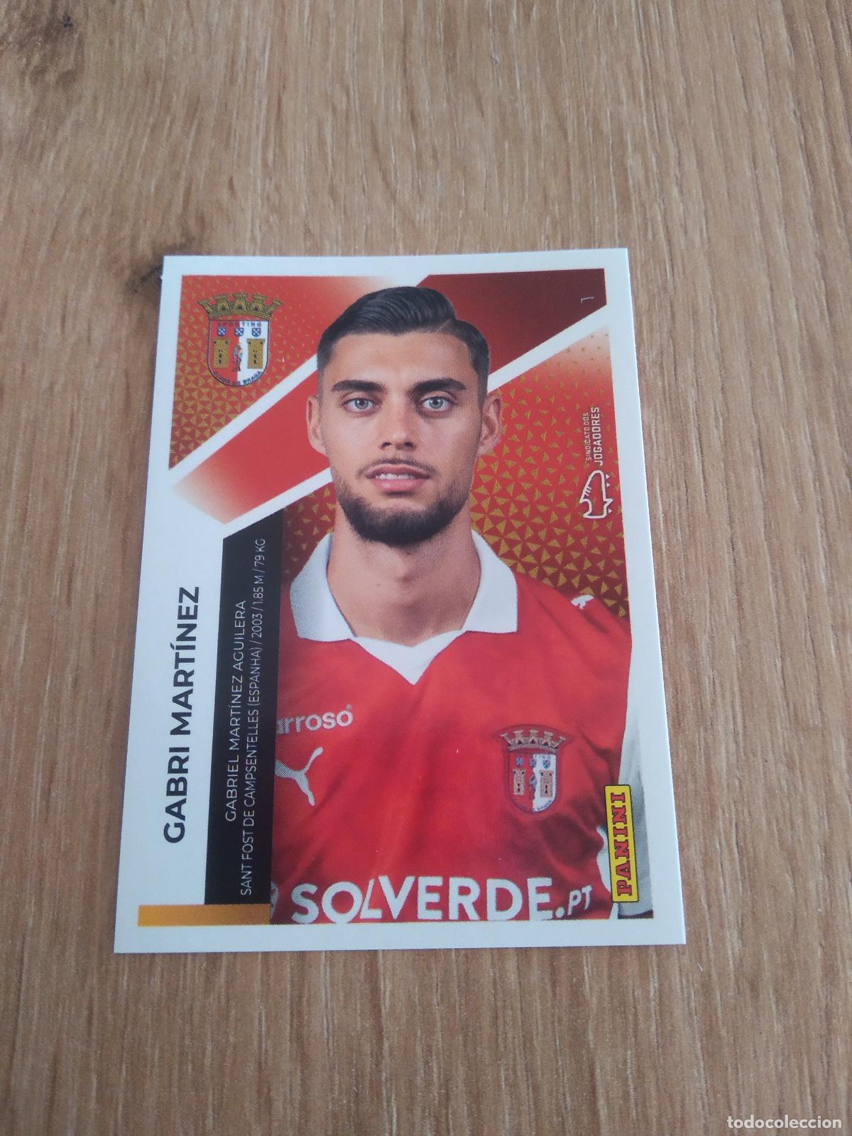 Fu&szlig;ball-Sticker: 110 GABRI MARTINEZ BRAGA CROMO FUTBOL PANINI LIGA PORTUGAL 25-26 FUTEBOL LIGA BETCLIC 2025-2026