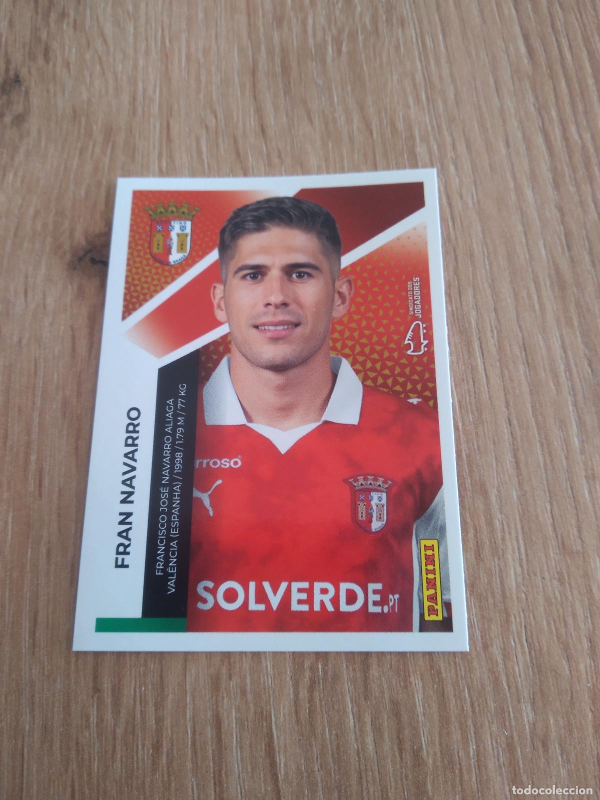 Fu&szlig;ball-Sticker: 112 FRAN NAVARRO BRAGA CROMO FUTBOL PANINI LIGA PORTUGAL 25-26 FUTEBOL LIGA BETCLIC 2025-2026