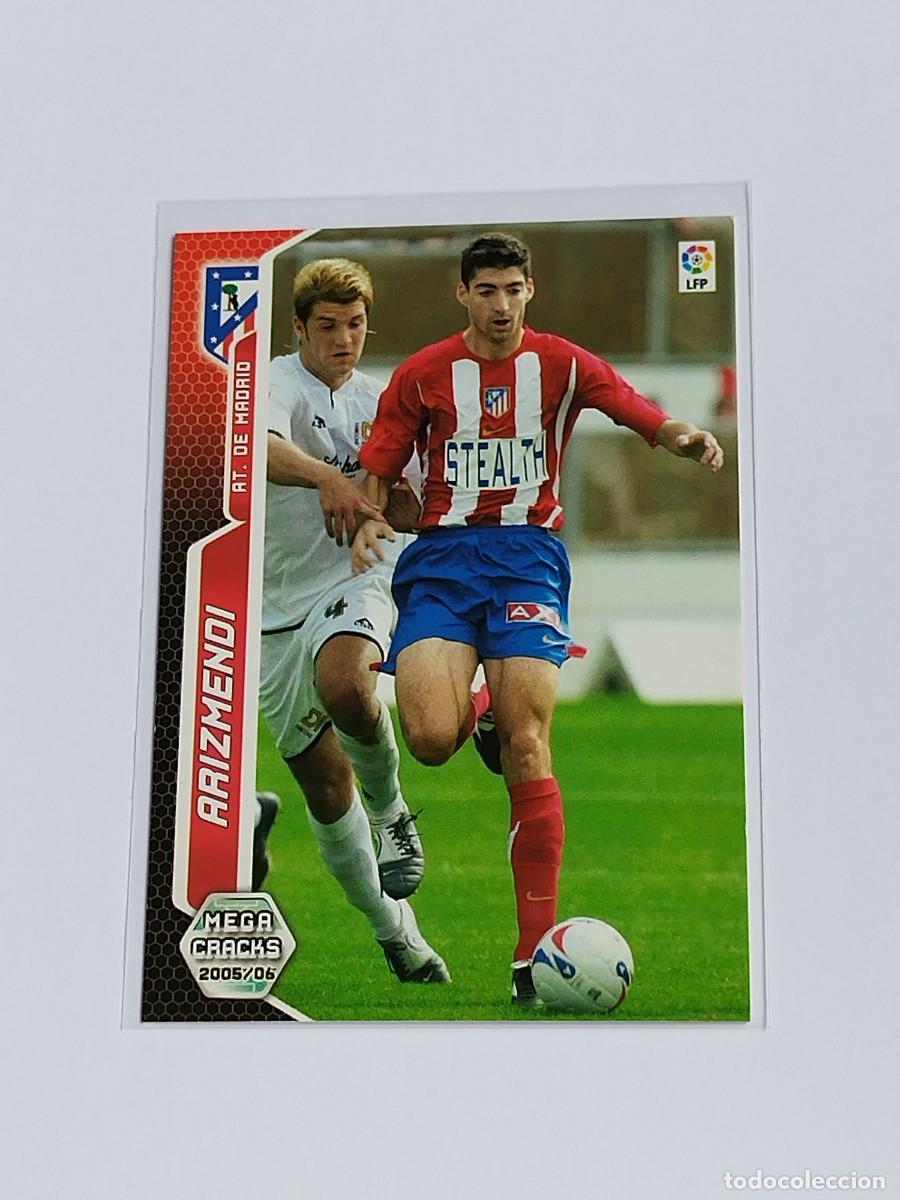 Football Stickers: ARIZMENDI #52 ATL&Eacute;TICO DE MADRID - MEGACRACKS LA LIGA 2005 2006 - PANINI MGK 05 06 CROMO FUTBOL