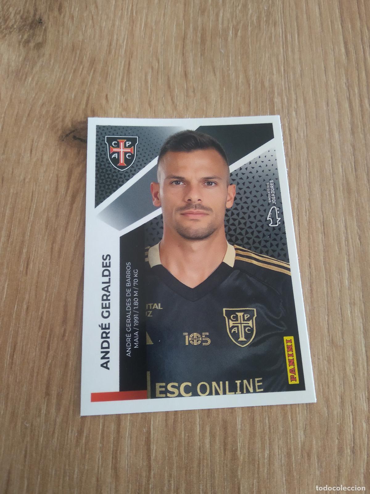 Football Stickers: 117 ANDRE GERALDES CASA PIA CROMO FUTBOL PANINI LIGA PORTUGAL 25-26 FUTEBOL LIGA BETCLIC 2025-2026