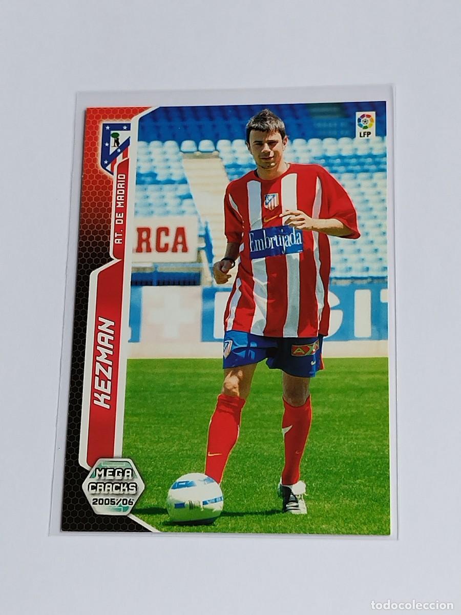 Football Stickers: KEZMAN #54 ATL&Eacute;TICO DE MADRID - MEGACRACKS LA LIGA 2005 2006 - PANINI MGK 05 06 CROMO FUTBOL