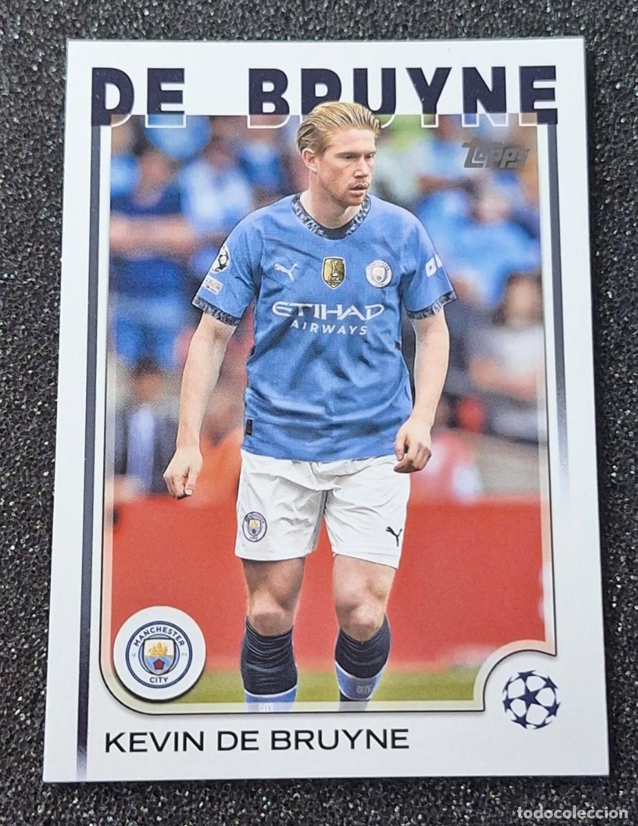Cromos de F&uacute;tbol: Kevin De Bruyne Manchester City Topps Champions League Soccer