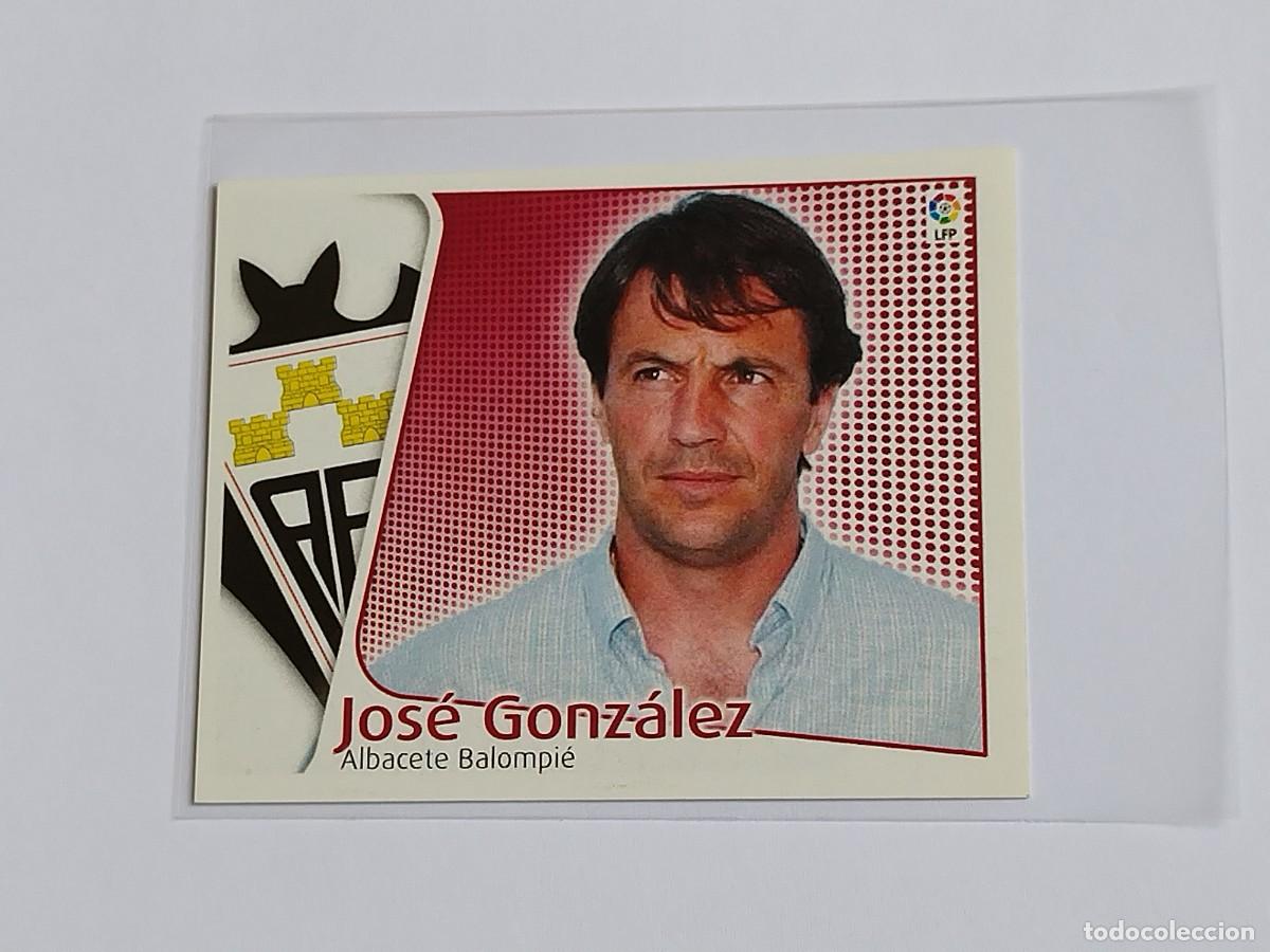 Cromos de F&uacute;tbol: JOS&Eacute; GONZ&Aacute;LEZ ALBACETE BALOMPI&Eacute; - COLECCIONES EDICIONES ESTE LA LIGA 2004 2005 - PANINI 04 05