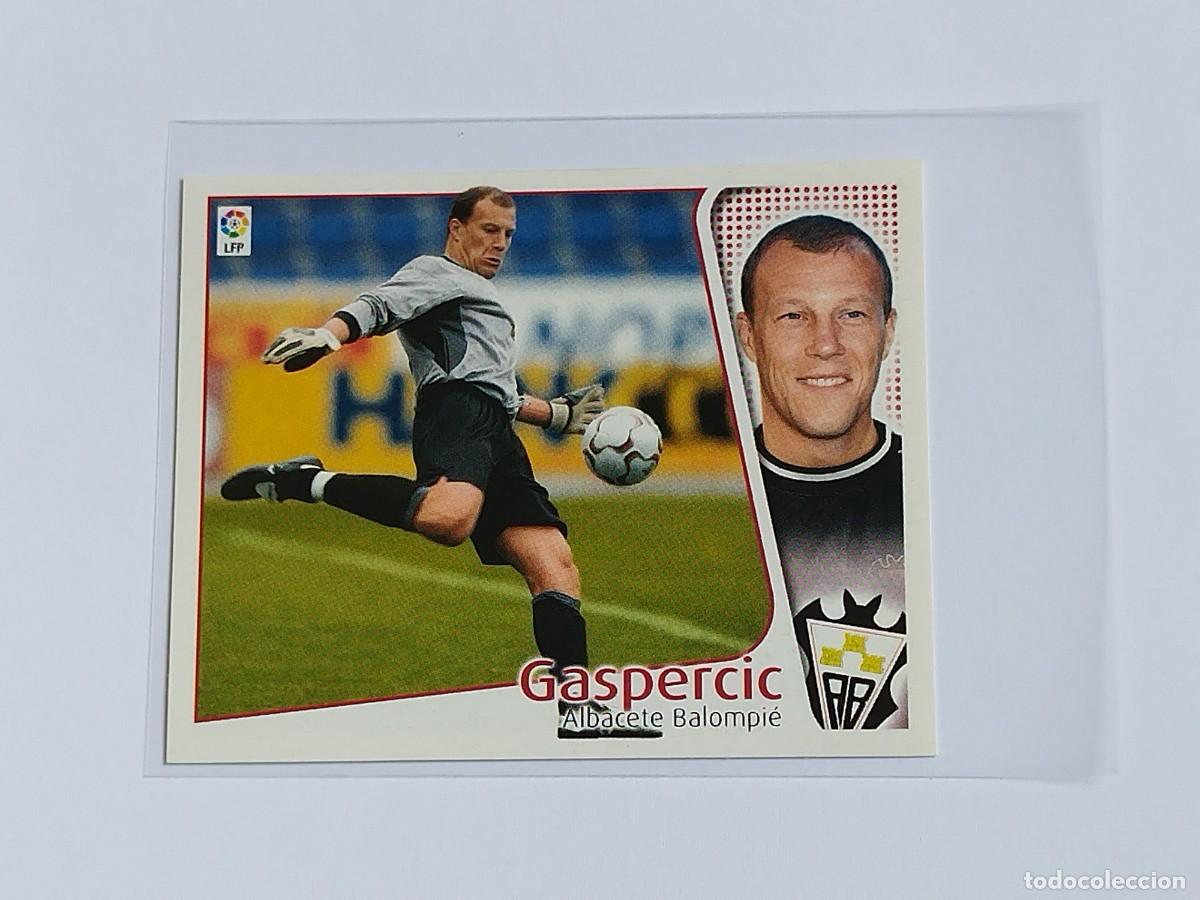 Cromos de F&uacute;tbol: GASPERCIC ALBACETE BALOMPI&Eacute; - COLECCIONES EDICIONES ESTE LA LIGA 2004 2005 - PANINI 04 05