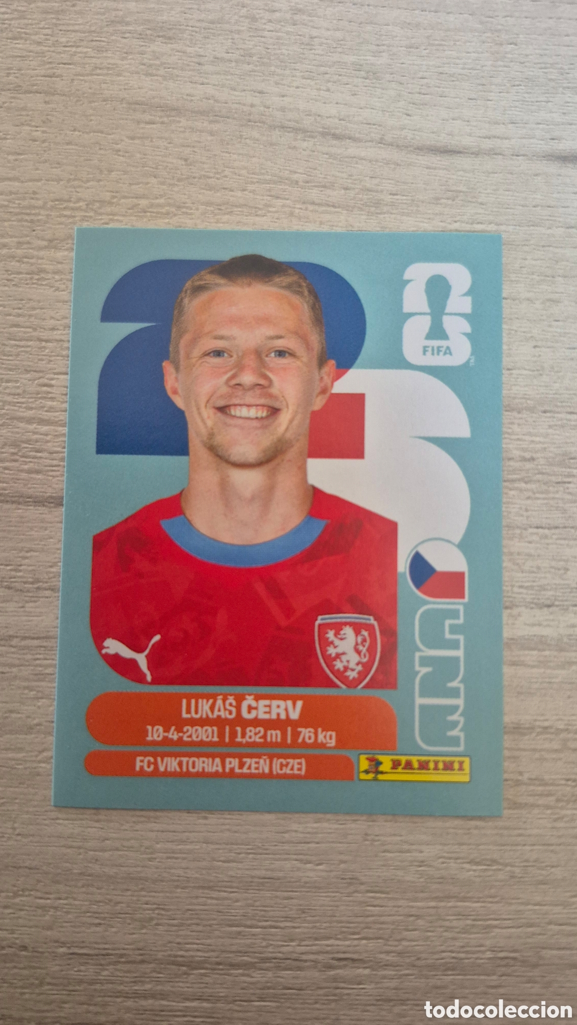 Cromos de F&uacute;tbol: CZE11 Červ FIFA World Cup 2026