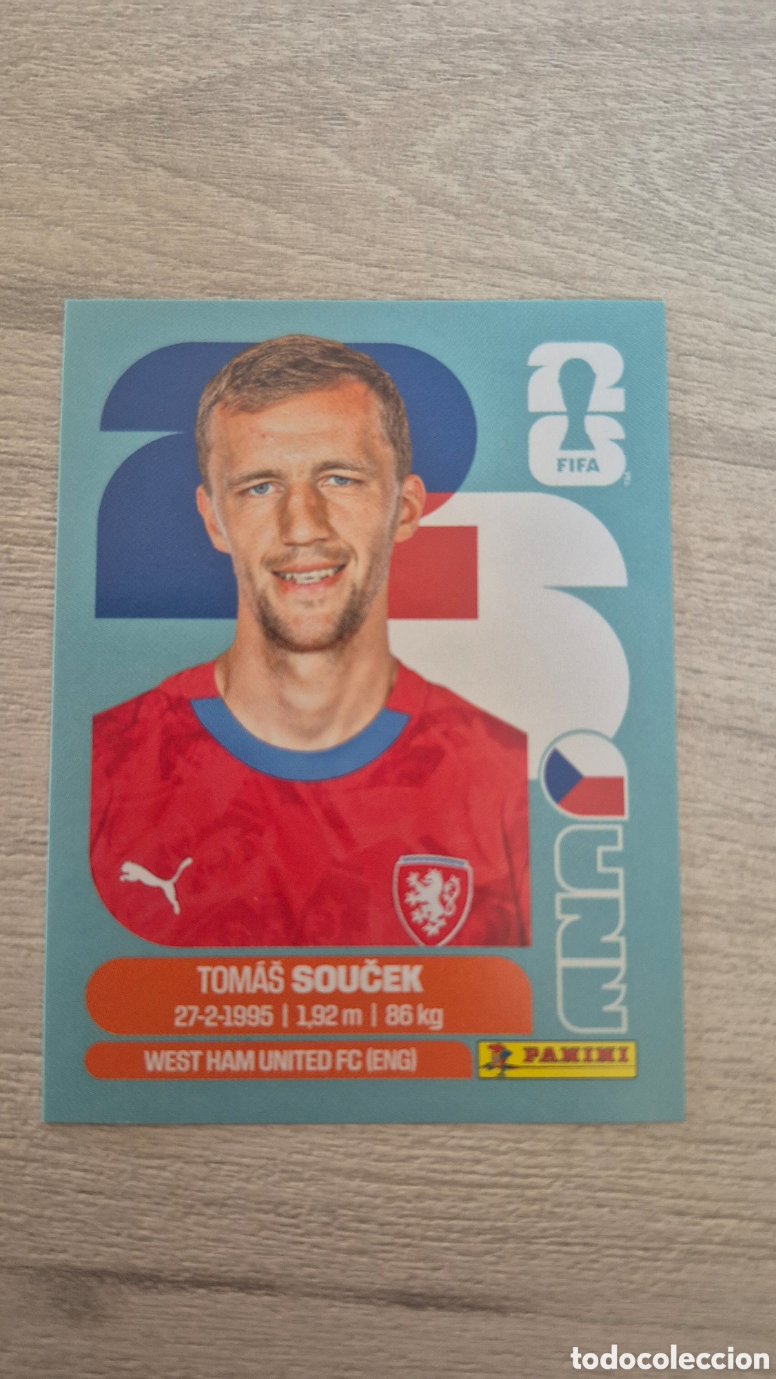 Cromos de F&uacute;tbol: CZE12 Souček FIFA World Cup 2026
