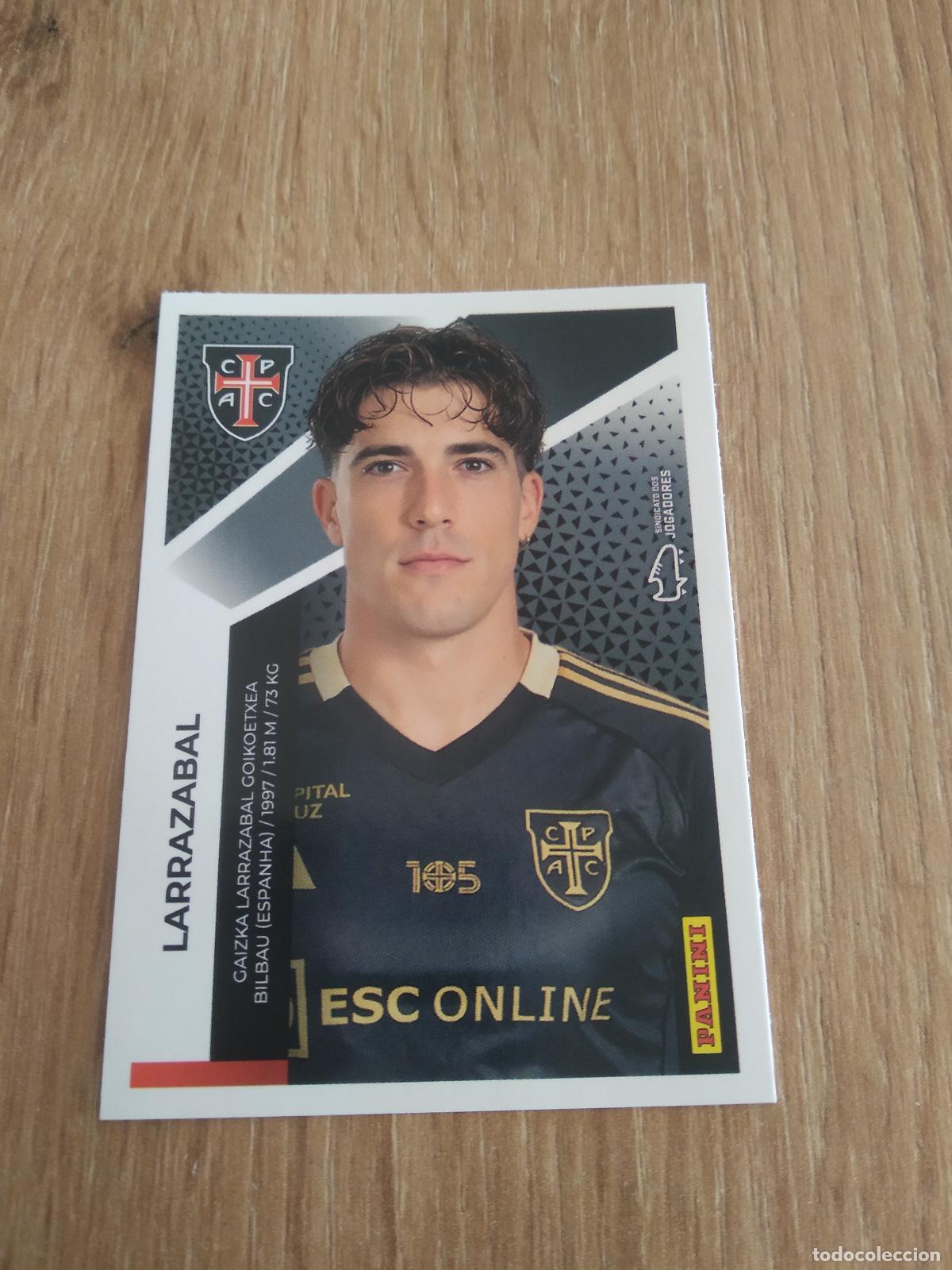 Cromos de F&uacute;tbol: 122 LARRAZABAL CASA PIA CROMO FUTBOL PANINI LIGA PORTUGAL 25-26 FUTEBOL LIGA BETCLIC 2025-2026