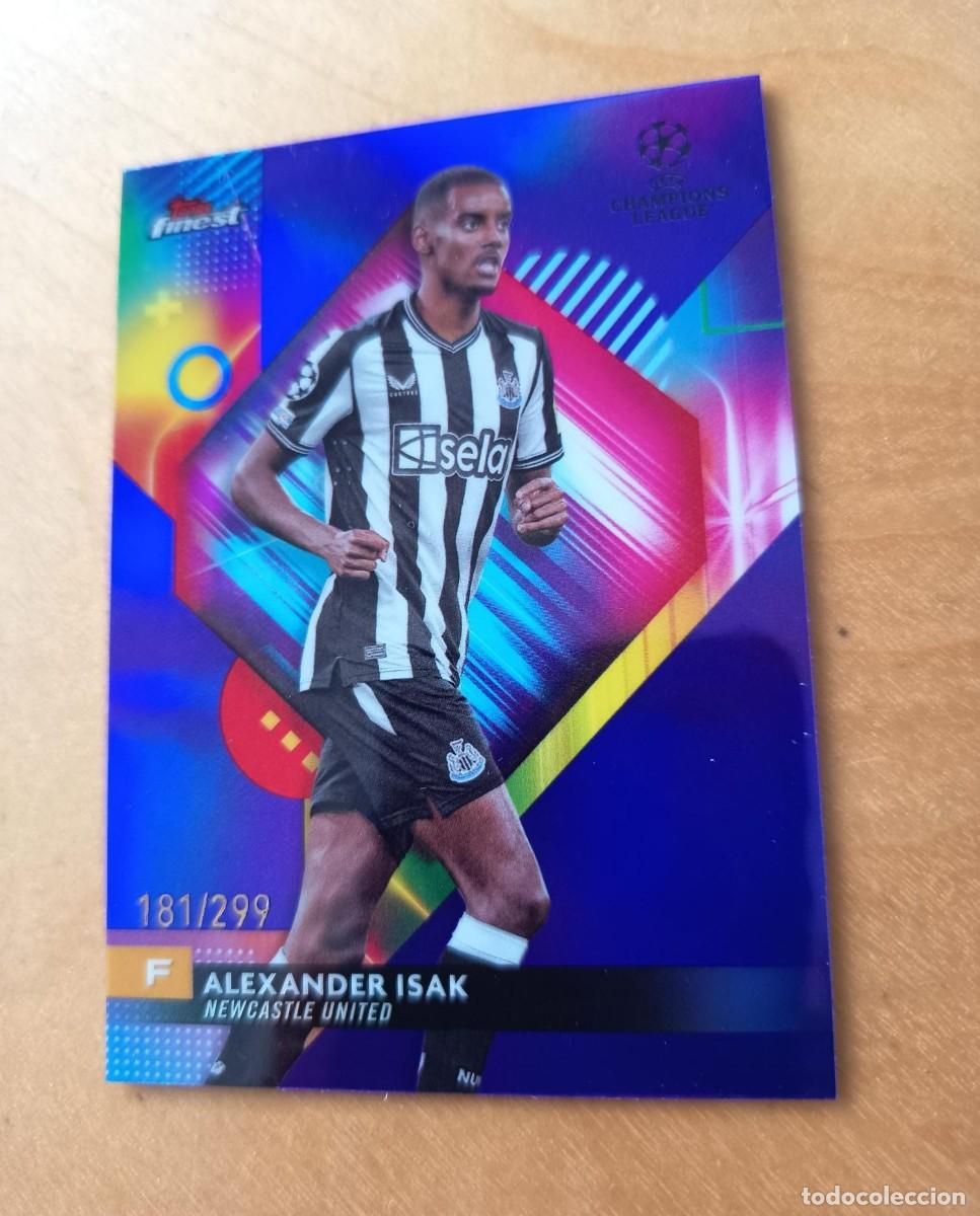 Cromos de F&uacute;tbol: ISAK TOPPS FINEST 2024 NUMERADA 181/299