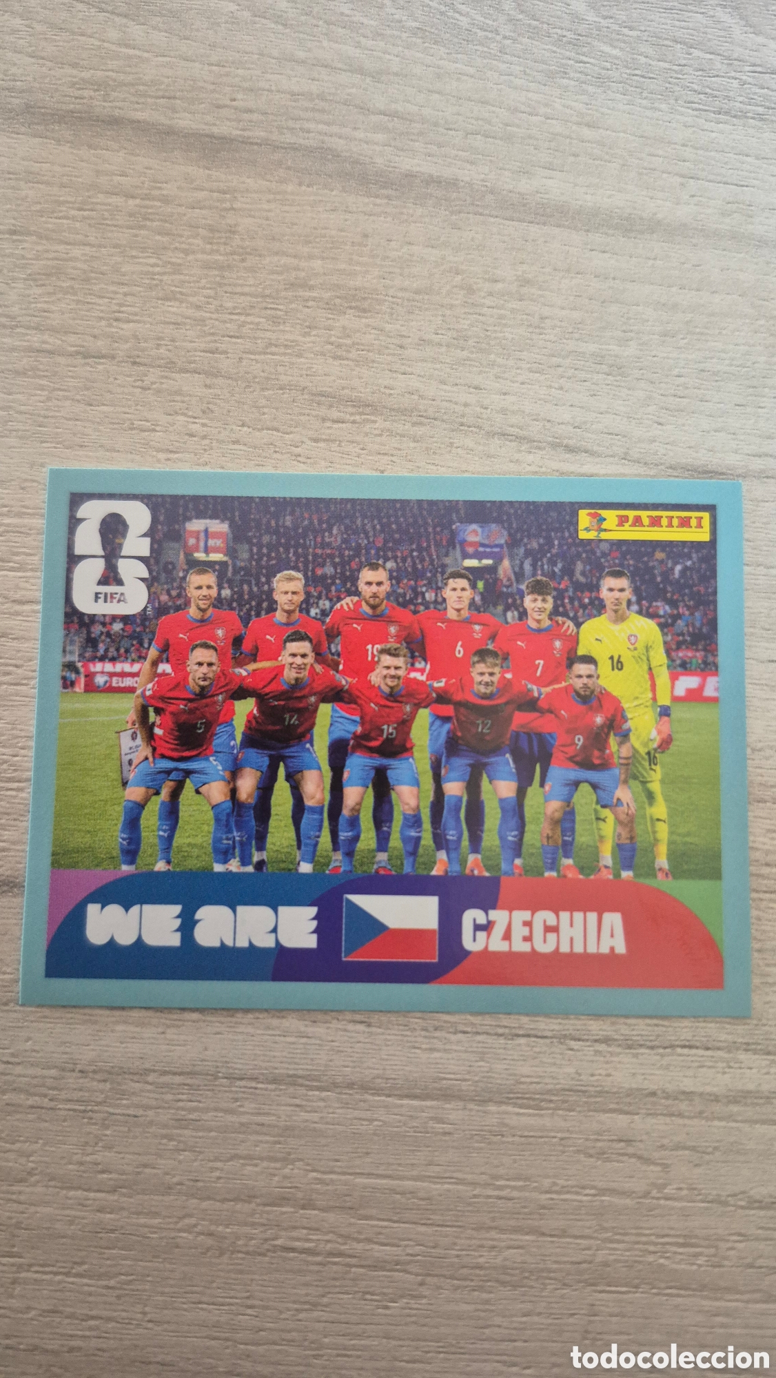 Cromos de F&uacute;tbol: CZE13 Plantilla Rep&uacute;blica Checa FIFA World Cup 2026