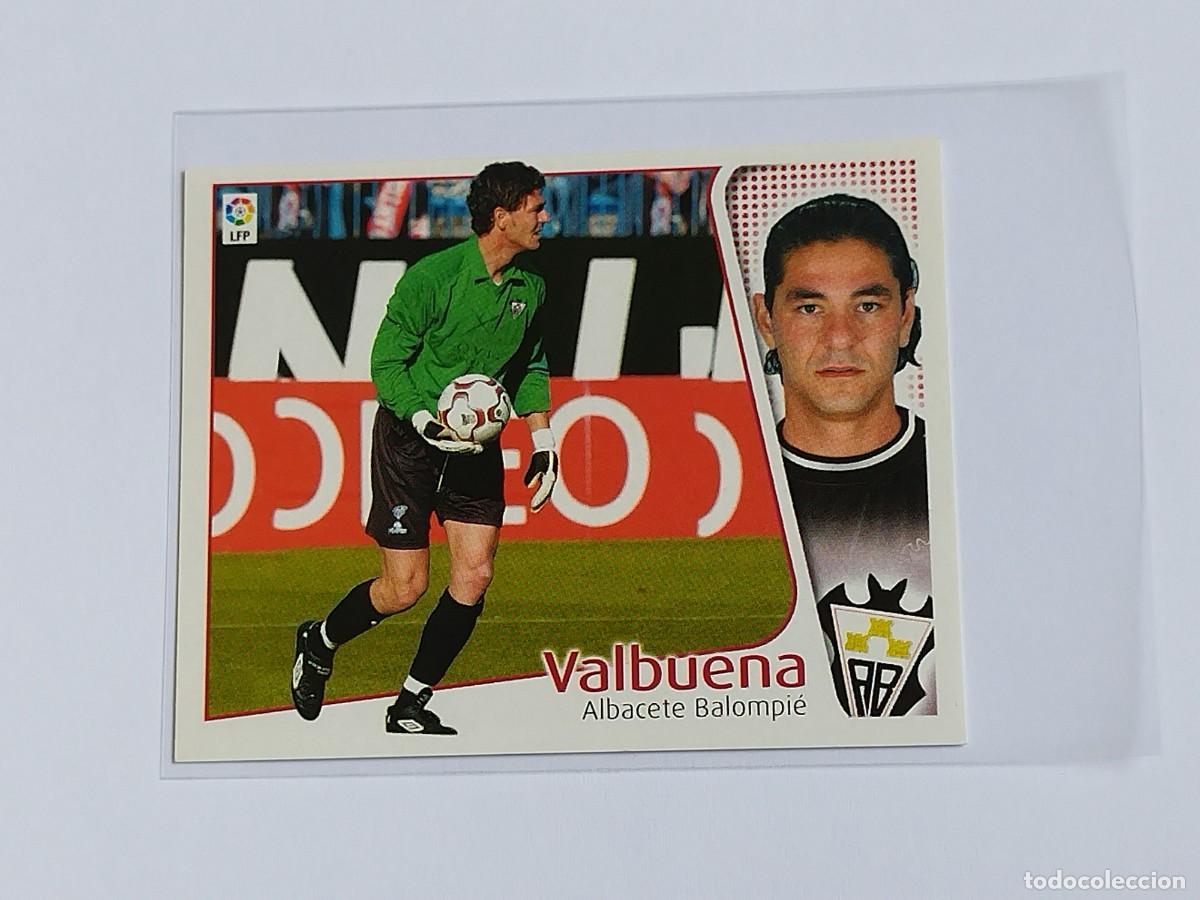 Cromos de F&uacute;tbol: VALBUENA ALBACETE BALOMPI&Eacute; - COLECCIONES EDICIONES ESTE LA LIGA 2004 2005 - PANINI 04 05