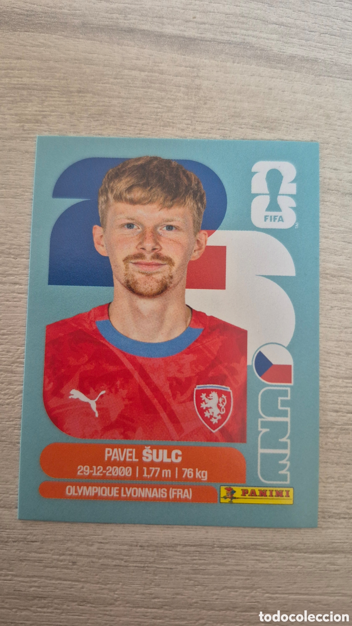 Cromos de F&uacute;tbol: CZE14 &Scaron;ulc FIFA World Cup 2026