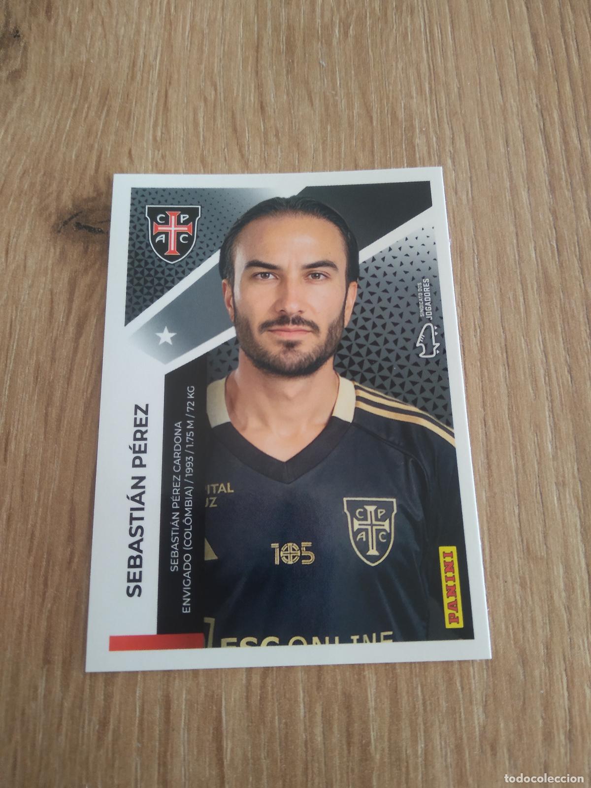 Cromos de F&uacute;tbol: 123 SEBASTIAN PEREZ CASA PIA CROMO FUTBOL PANINI LIGA PORTUGAL 25-26 FUTEBOL LIGA BETCLIC 2025-2026
