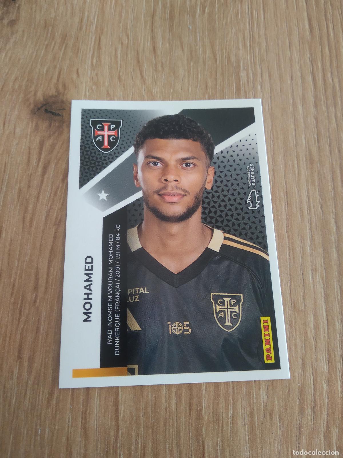 Cromos de F&uacute;tbol: 124 MOHAMED CASA PIA CROMO FUTBOL PANINI LIGA PORTUGAL 25-26 FUTEBOL LIGA BETCLIC 2025-2026