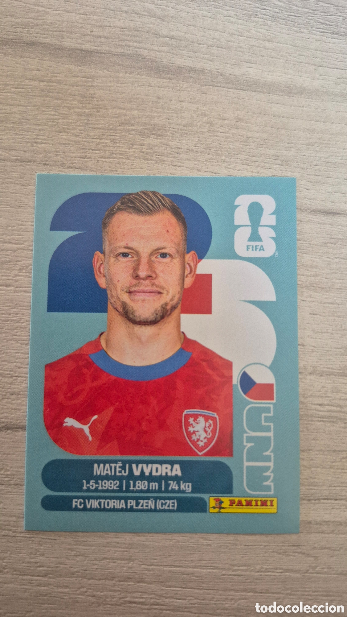Cromos de F&uacute;tbol: CZE15 Vydra FIFA World Cup 2026