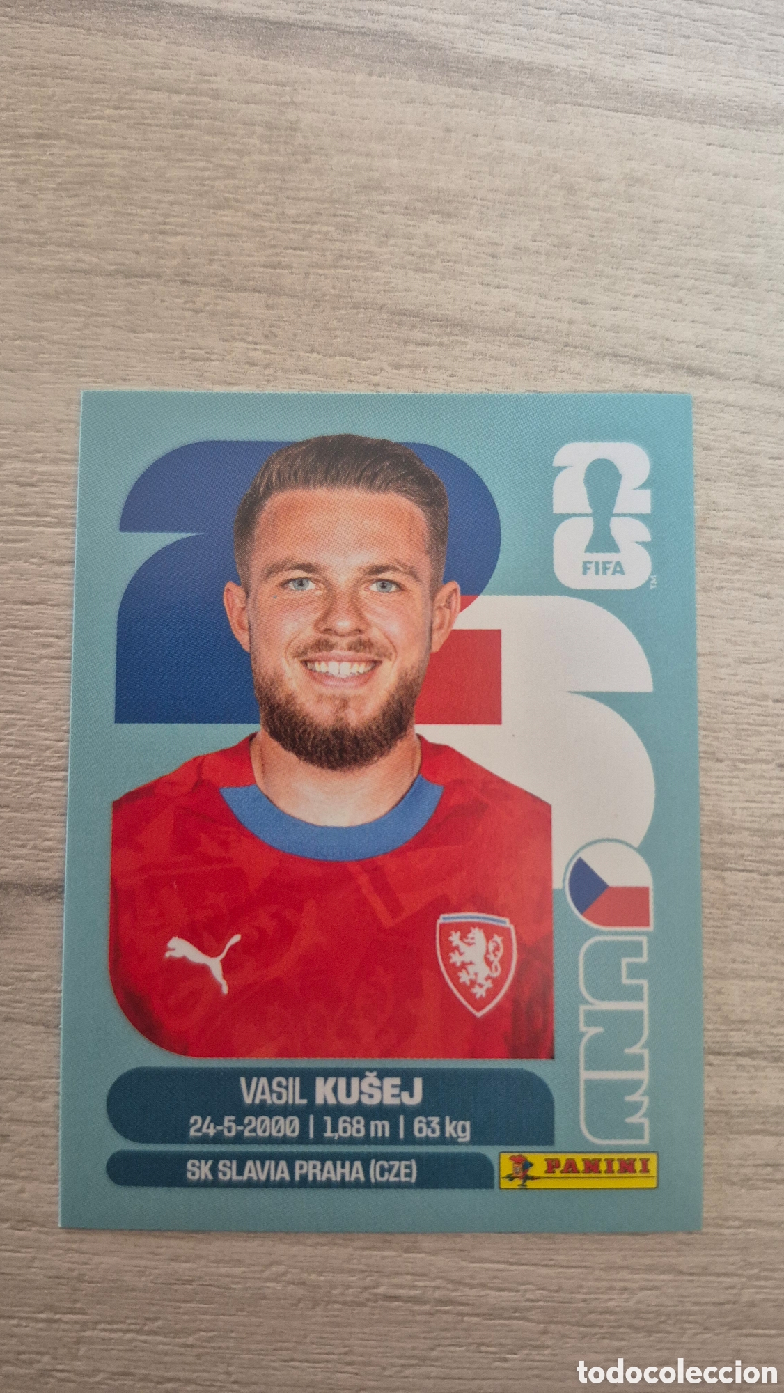 Cromos de F&uacute;tbol: CZE16 Ku&scaron;ej FIFA World Cup 2026