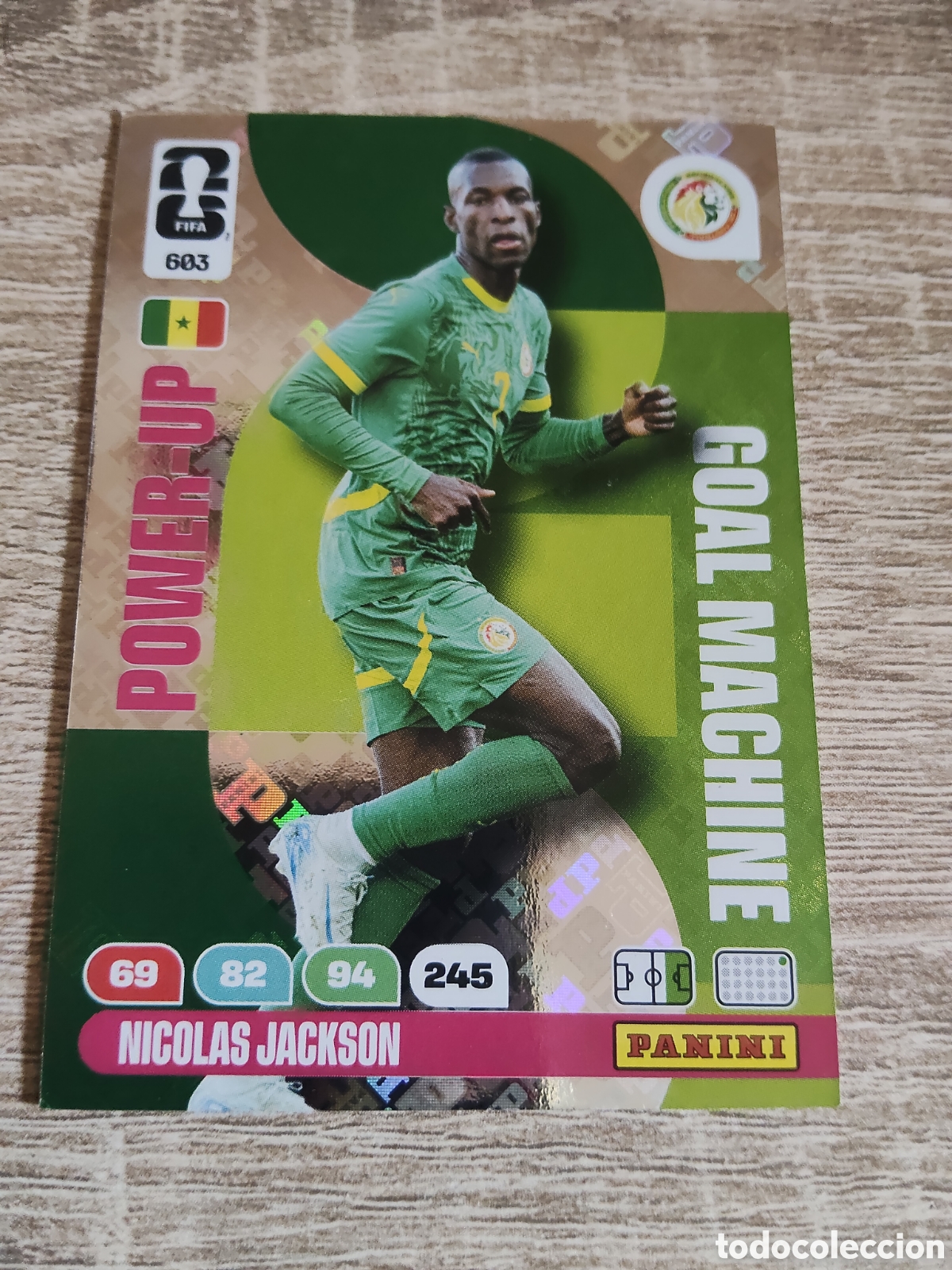 Fu&szlig;ball-Sticker: Panini Adrenalyn mundial 2026 603 Nicolas Jackson Senegal