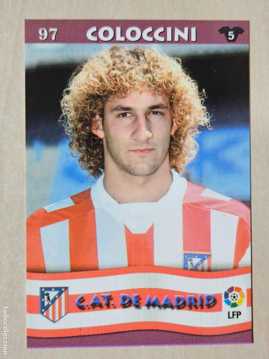 Cromos de F&uacute;tbol: FICHA N&ordm; 97 COLOCCINI - MUNDICROMO LIGA TOP 2003 - ATLETICO DE MADRID