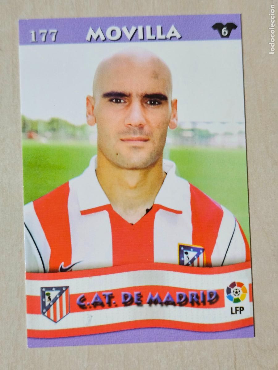 Cromos de F&uacute;tbol: FICHA N&ordm; 177 MOVILLA - MUNDICROMO LIGA TOP 2003 - ATLETICO DE MADRID
