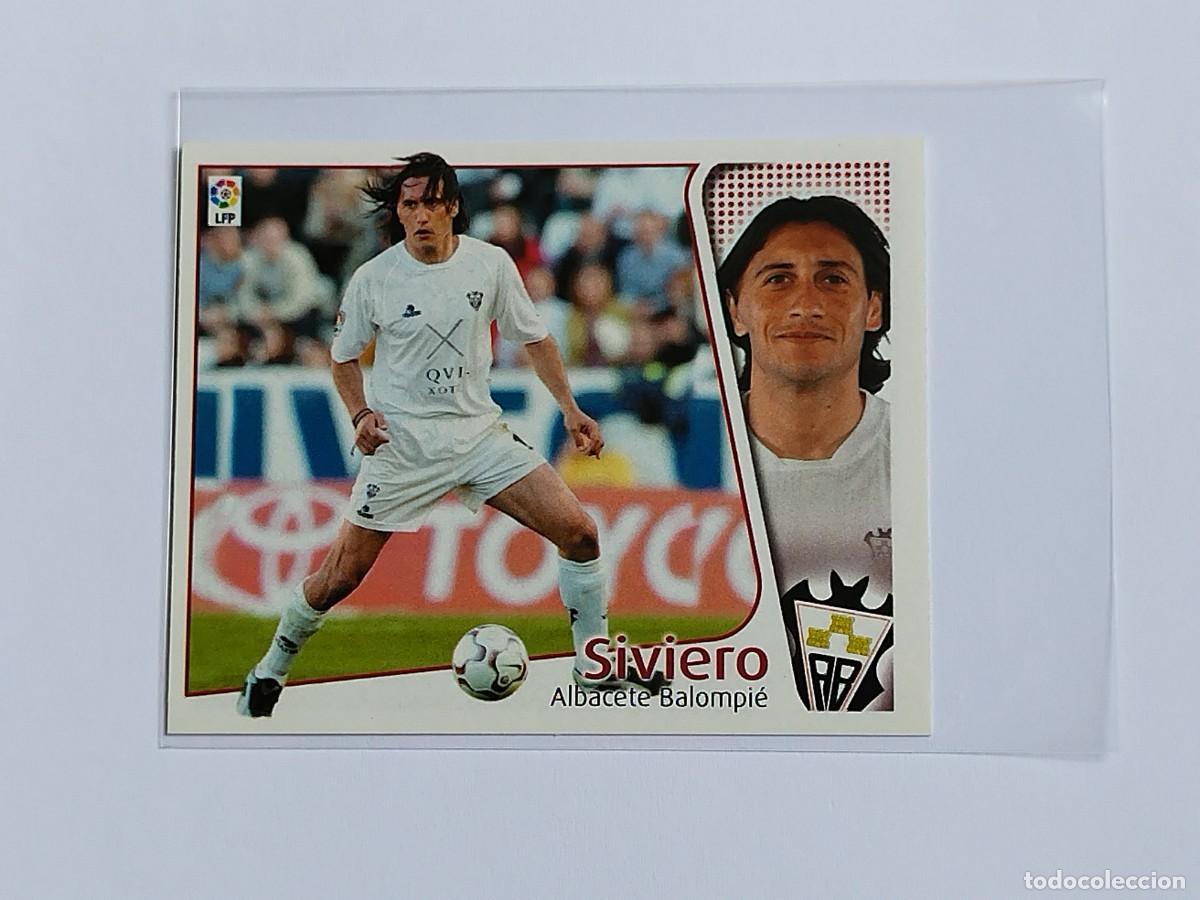 Cromos de Futebol: SIVIERO ALBACETE BALOMPI&Eacute; - COLECCIONES EDICIONES ESTE LA LIGA 2004 2005 - PANINI 04 05