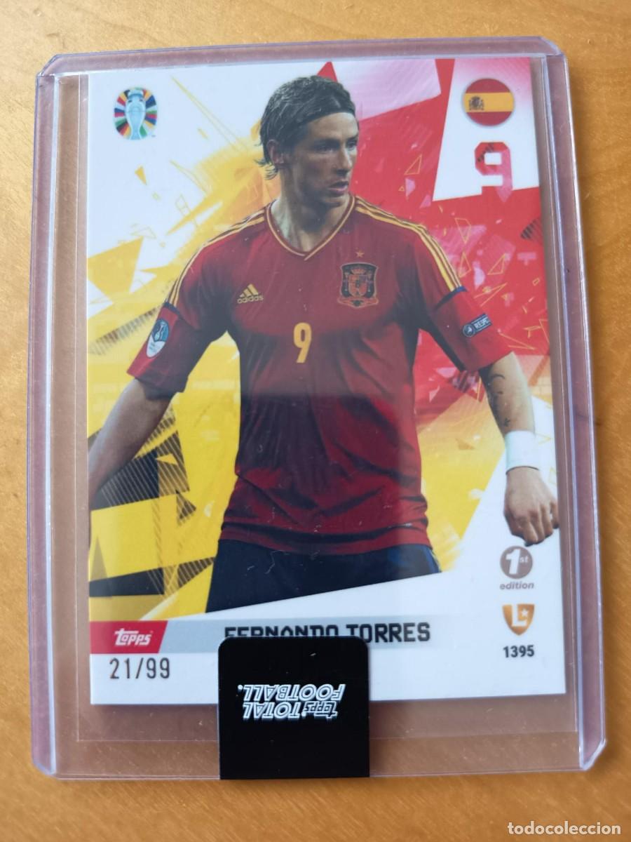 Cromos de Futebol: FERNANDO TORRES TOPPS TOTAL FOOTBALL EURO 2024 NUMERADA 21/99