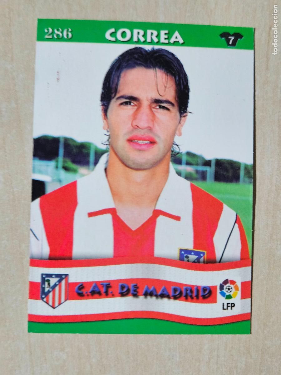 Cromos de Futebol: FICHA N&ordm; 286 CORREA - MUNDICROMO LIGA TOP 2003 - ATLETICO DE MADRID