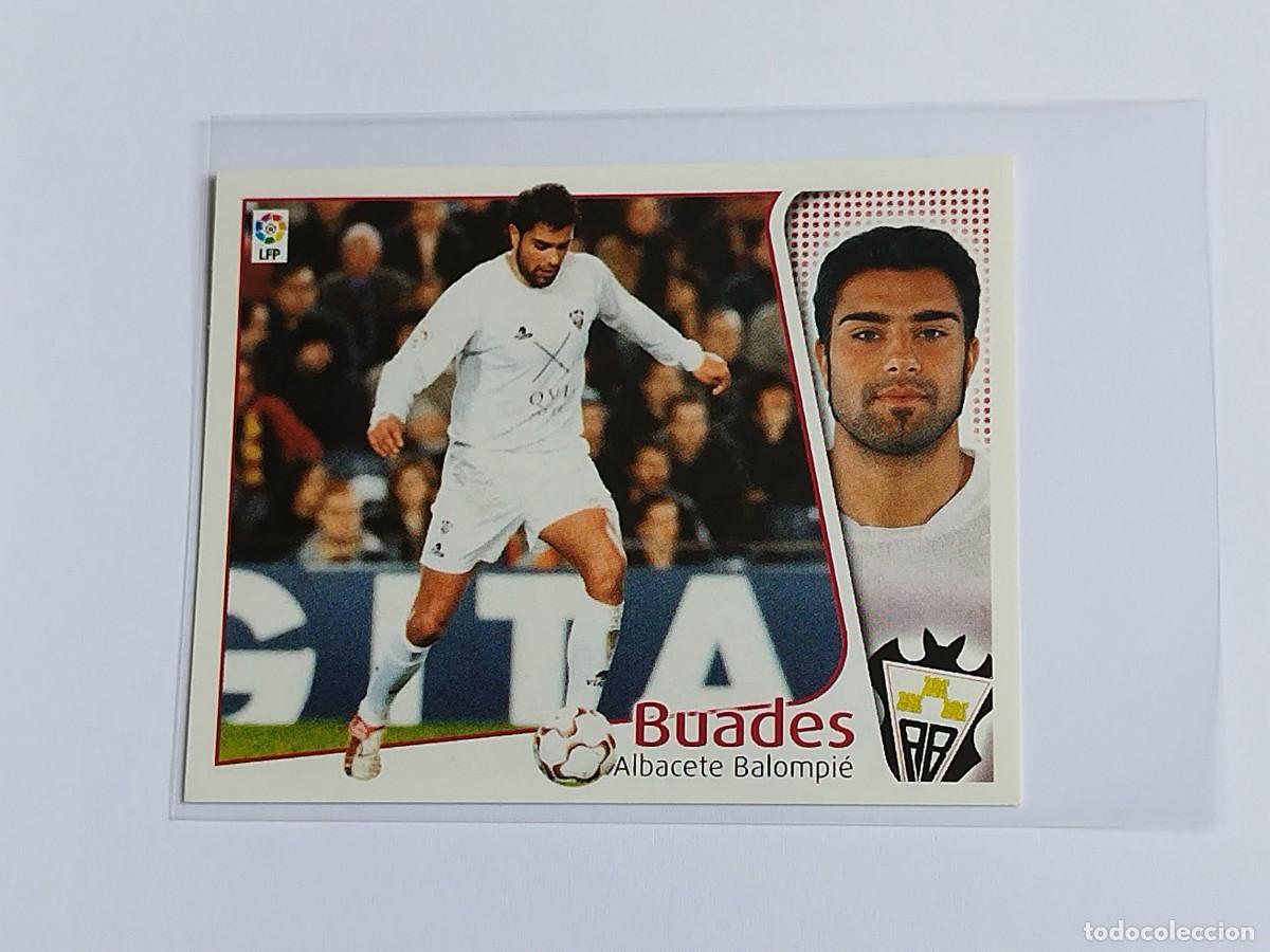 Cromos de Futebol: BUADES ALBACETE BALOMPI&Eacute; - COLECCIONES EDICIONES ESTE LA LIGA 2004 2005 - PANINI 04 05