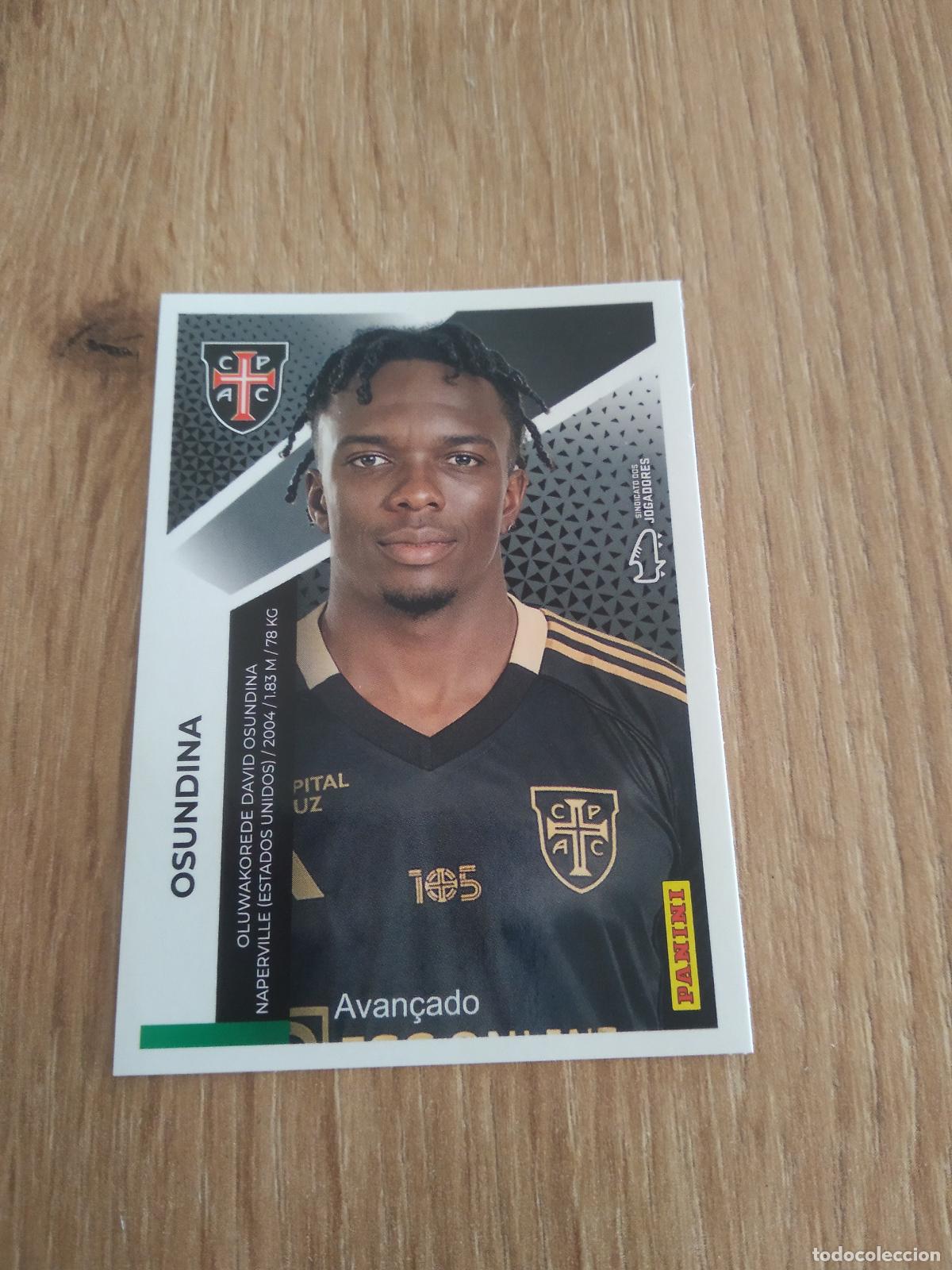 Cromos de Futebol: 132 OSUNDINA CASA PIA CROMO FUTBOL PANINI LIGA PORTUGAL 25-26 FUTEBOL LIGA BETCLIC 2025-2026