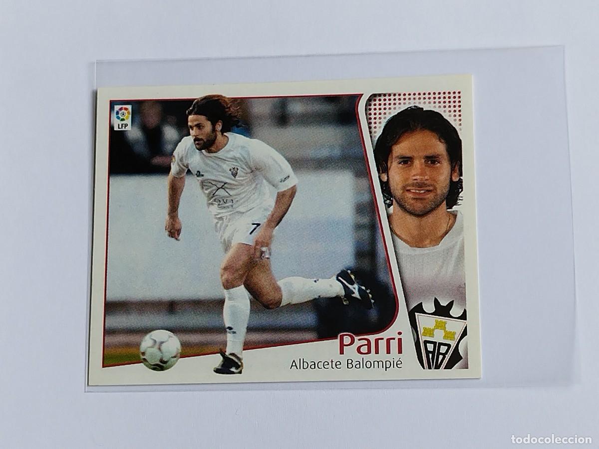 Cromos de F&uacute;tbol: PARRI BAJA ALBACETE BALOMPI&Eacute; - COLECCIONES EDICIONES ESTE LA LIGA 2004 2005 - PANINI 04 05