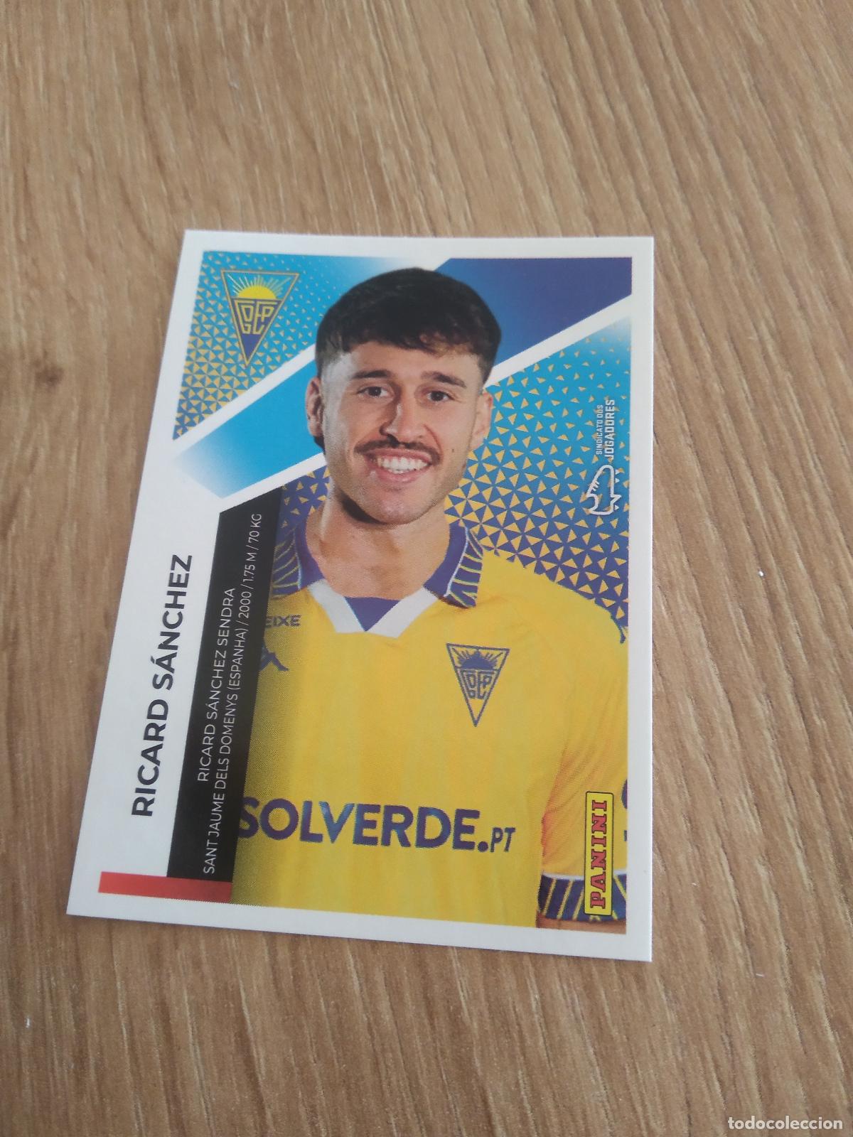 Cromos de F&uacute;tbol: 136 RICARD SANCHEZ ESTORIL CROMO FUTBOL PANINI LIGA PORTUGAL 25-26 FUTEBOL LIGA BETCLIC 2025-2026