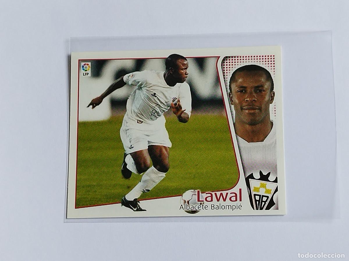 Cromos de F&uacute;tbol: LAWAL ALBACETE BALOMPI&Eacute; - COLECCIONES EDICIONES ESTE LA LIGA 2004 2005 - PANINI 04 05