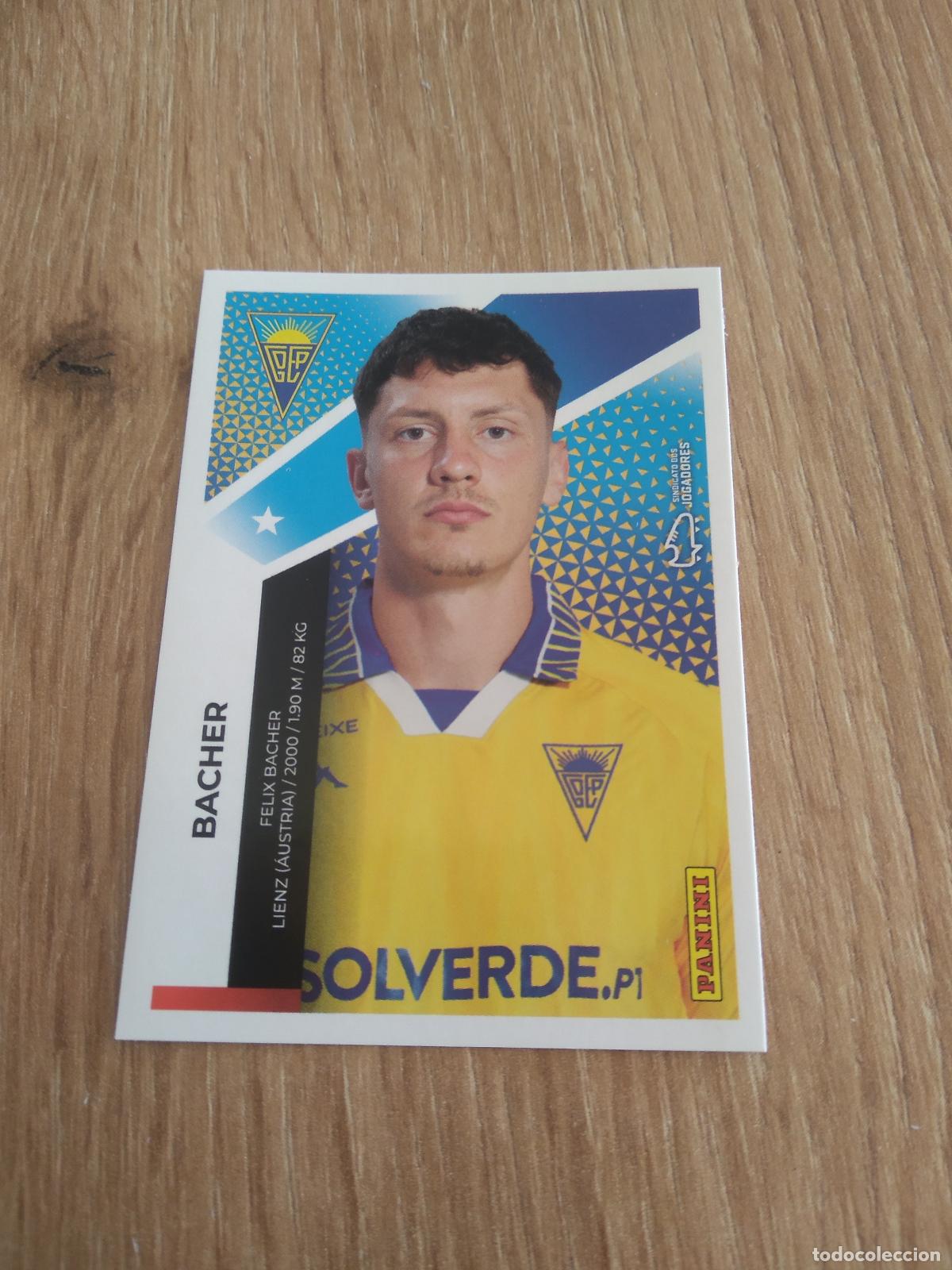 Cromos de F&uacute;tbol: 139 BACHER ESTORIL CROMO FUTBOL PANINI LIGA PORTUGAL 25-26 FUTEBOL LIGA BETCLIC 2025-2026