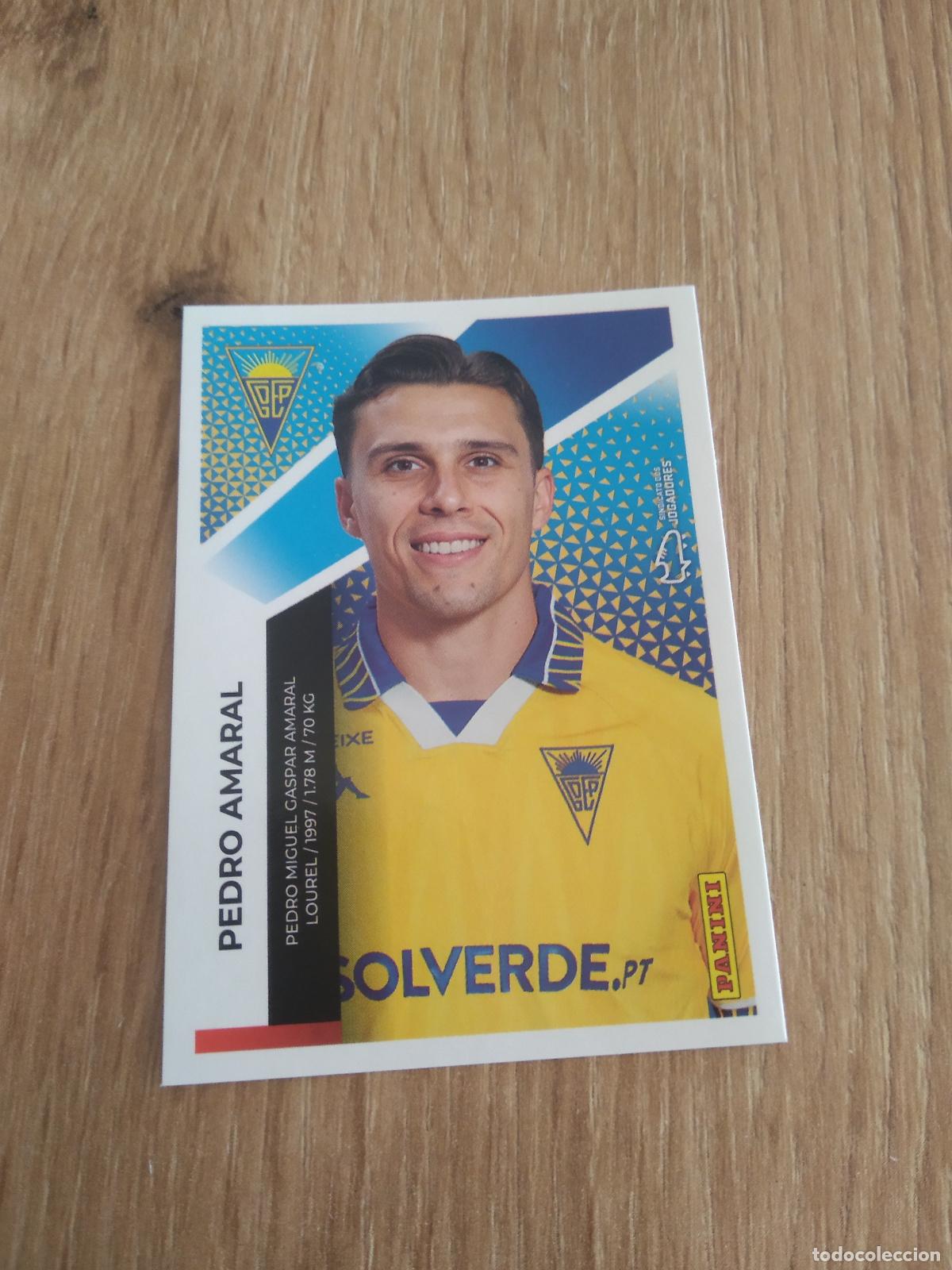 Cromos de F&uacute;tbol: 140 PEDRO AMARAL ESTORIL CROMO FUTBOL PANINI LIGA PORTUGAL 25-26 FUTEBOL LIGA BETCLIC 2025-2026