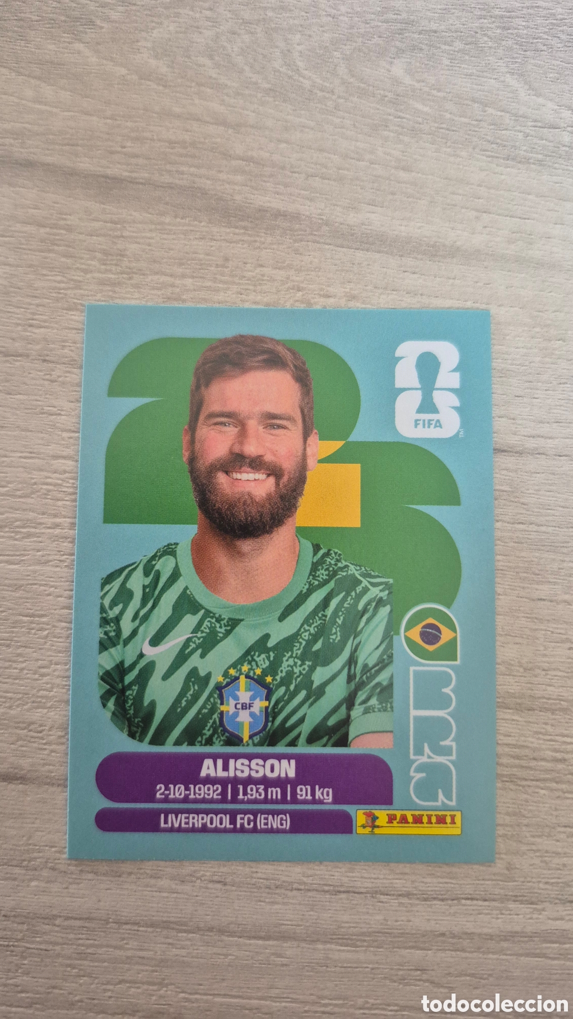 Cromos de F&uacute;tbol: BRA2 Alisson FIFA World Cup 2026