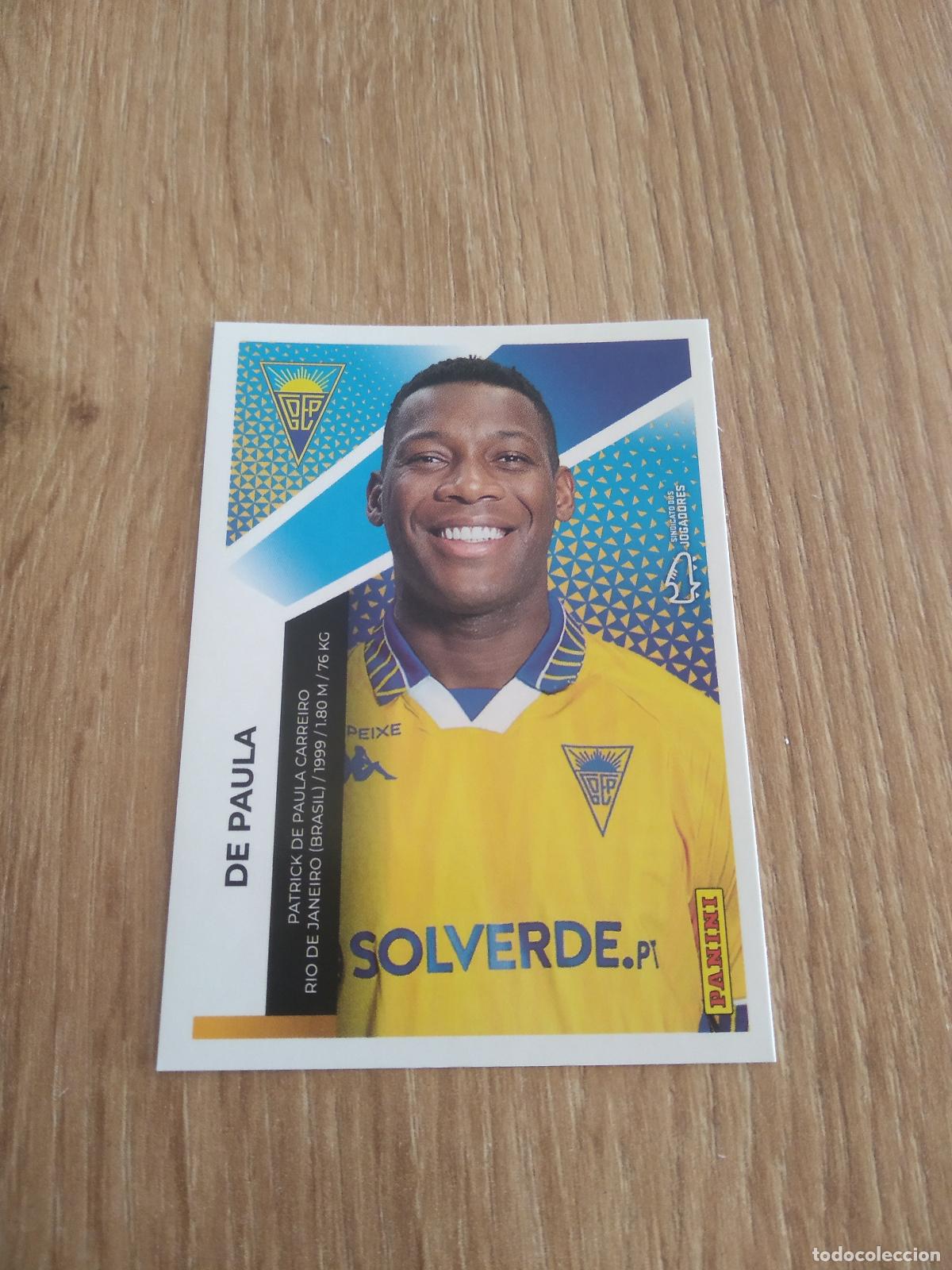 Cromos de F&uacute;tbol: 142 DE PAULA ESTORIL CROMO FUTBOL PANINI LIGA PORTUGAL 25-26 FUTEBOL LIGA BETCLIC 2025-2026