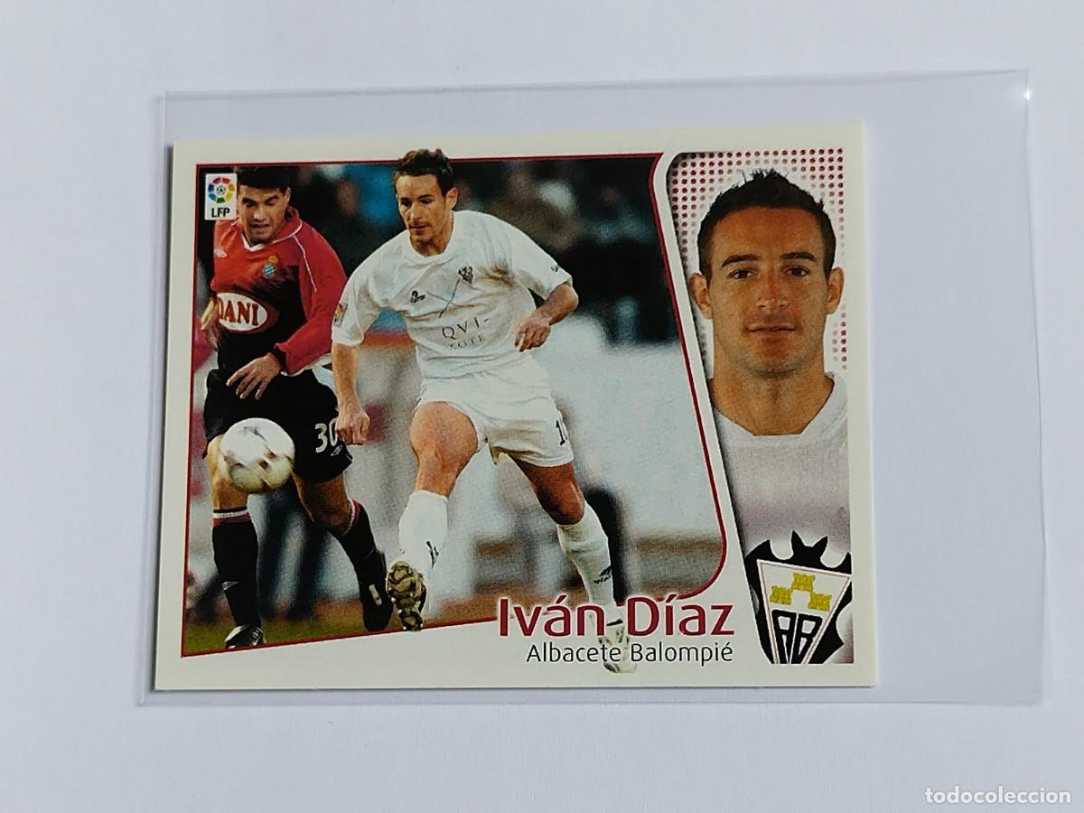 Cromos de F&uacute;tbol: IV&Aacute;N D&Iacute;AZ ALBACETE BALOMPI&Eacute; - COLECCIONES EDICIONES ESTE LA LIGA 2004 2005 - PANINI 04 05