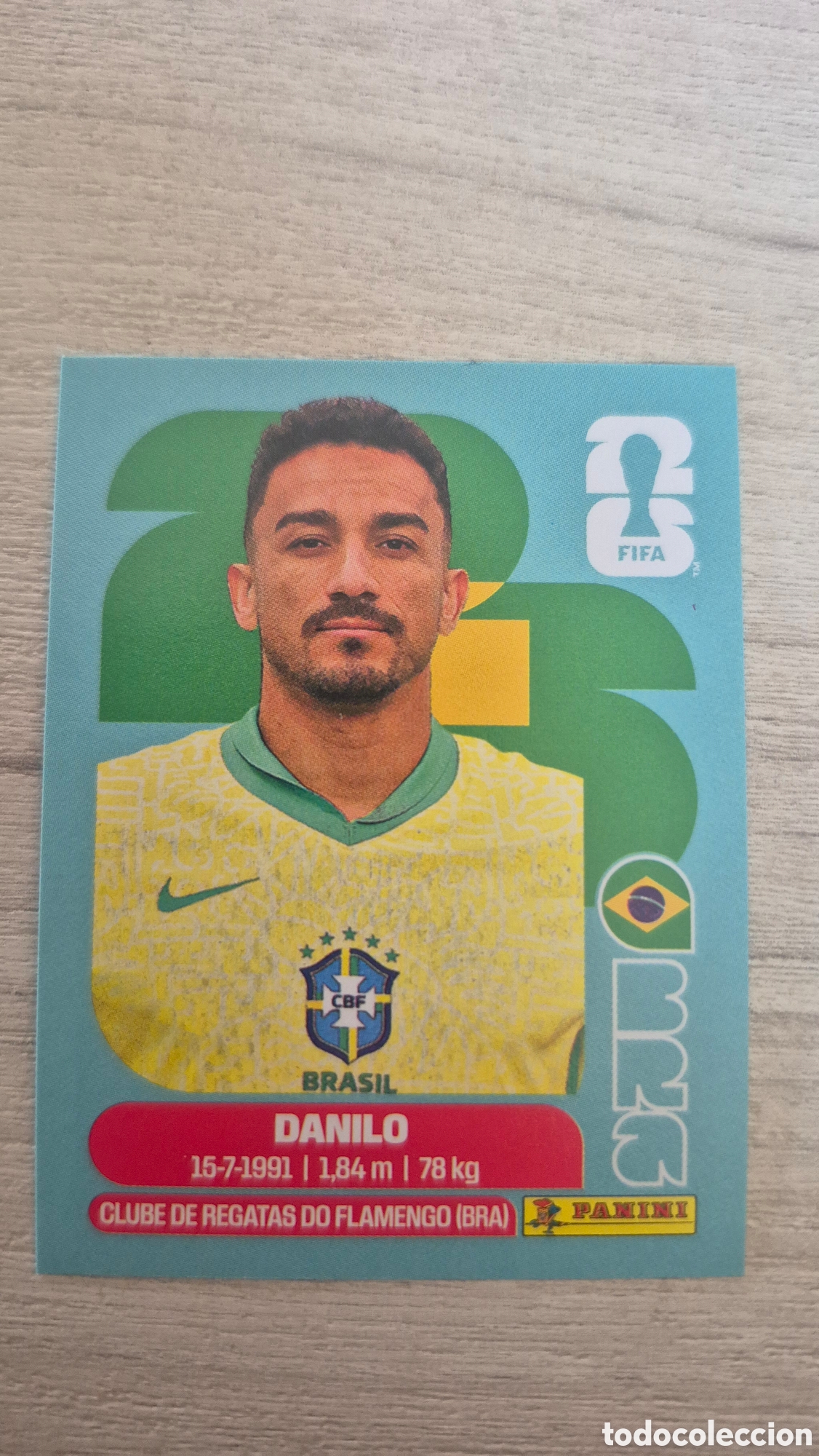 Cromos de F&uacute;tbol: BRA7 Danilo FIFA World Cup 2026