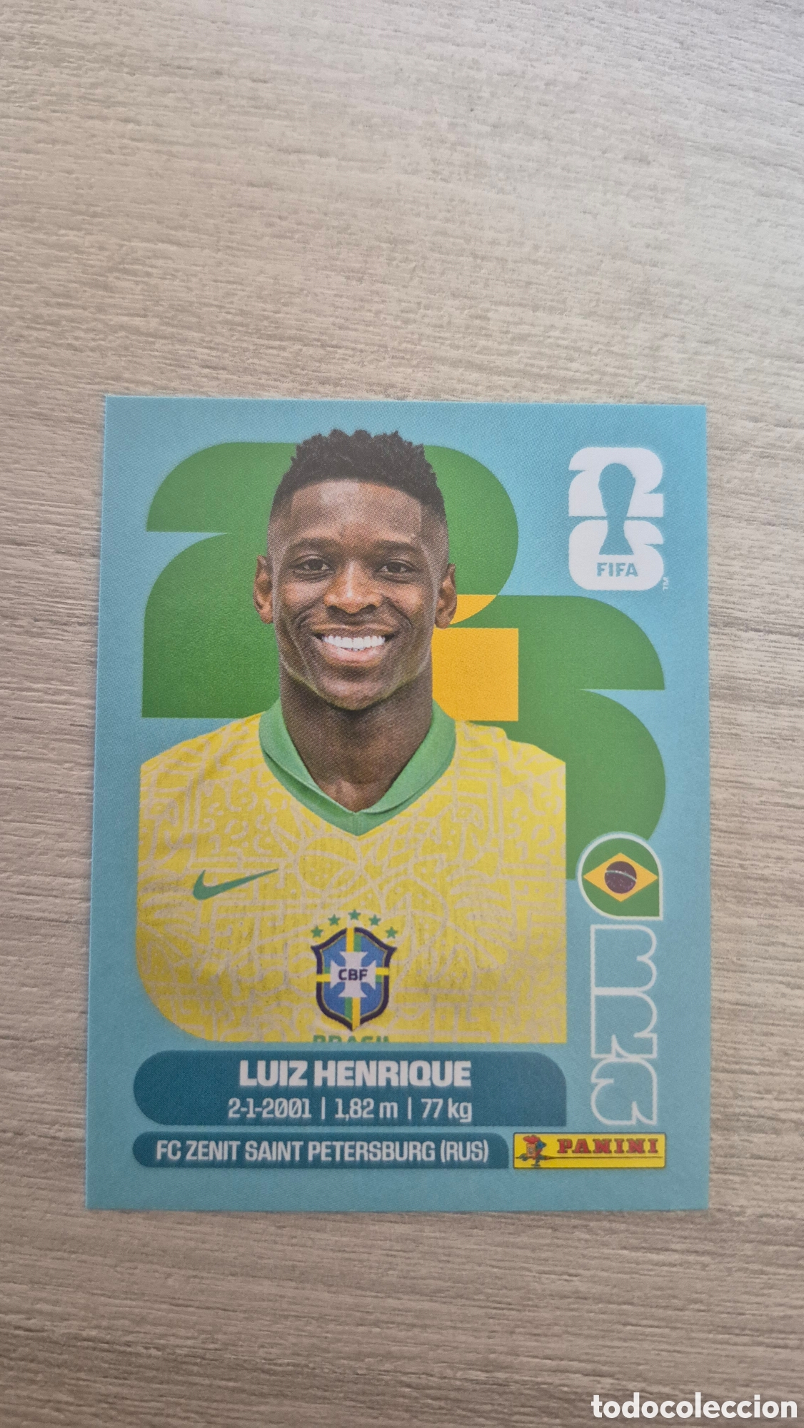 Cromos de F&uacute;tbol: BRA12 Luiz Henrique FIFA World Cup 2026