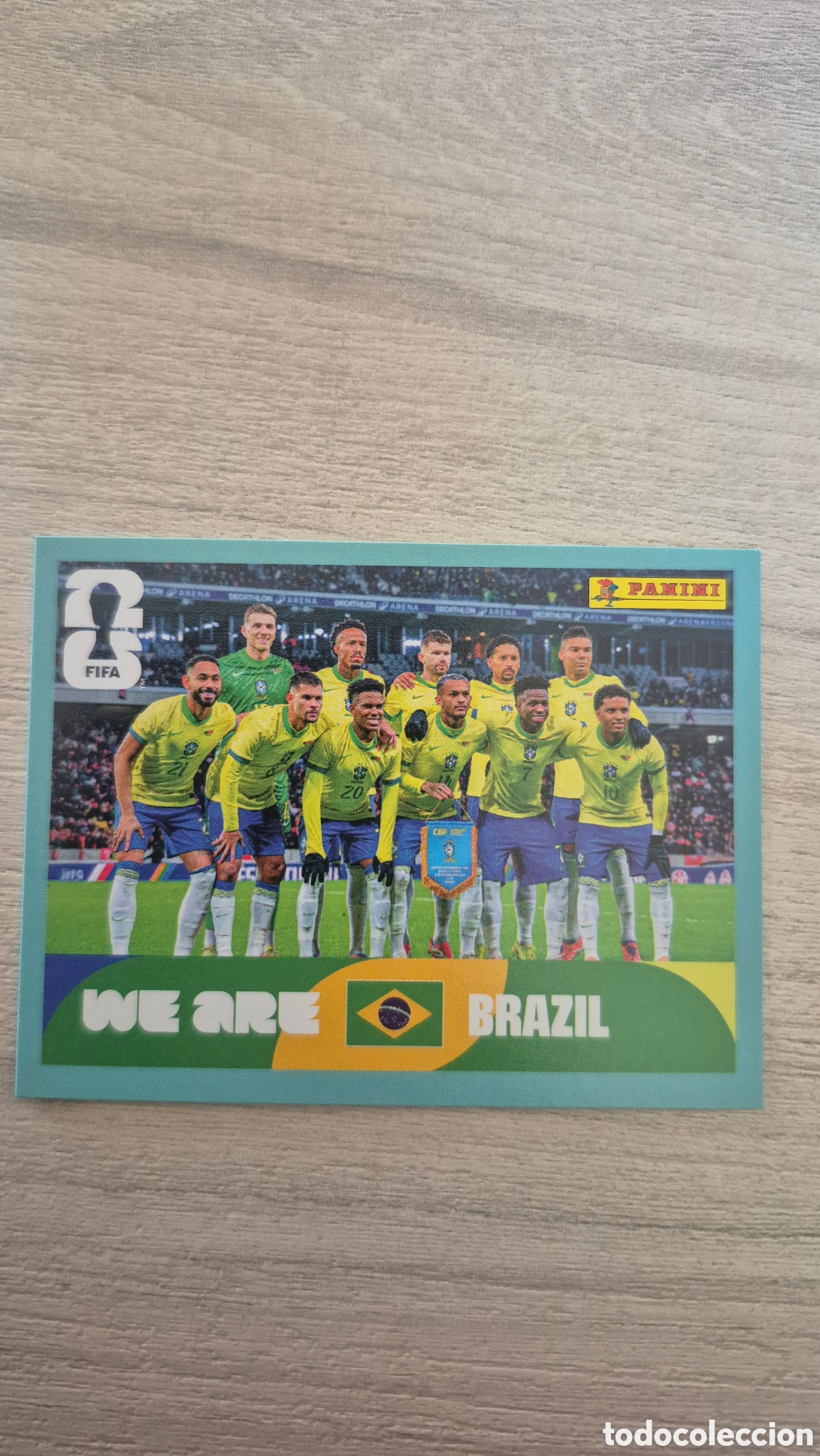 Cromos de F&uacute;tbol: BRA13 Plantilla Brasil FIFA World Cup 2026