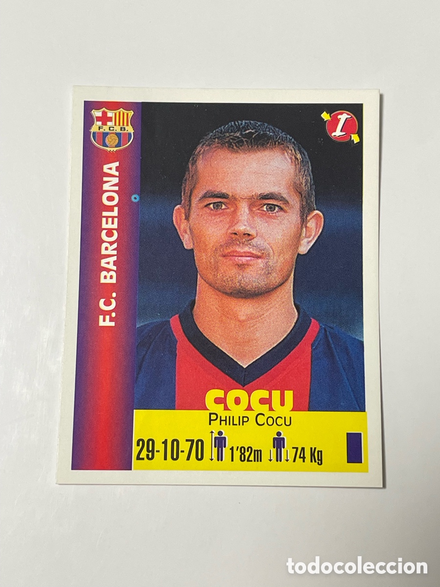 Cromos de F&uacute;tbol: Philip Cocu F. C. Barcelona Equipos de Europa 1999 #56