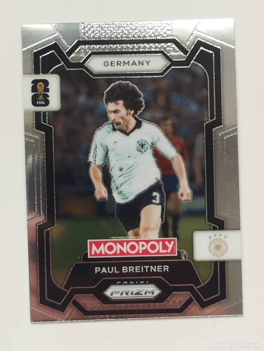 Cromos de F&uacute;tbol: CROMO CARD WORLD CUP 2026 26 PANINI PRIZM MONOPOLY PAUL BREITNER 63 ALEMANIA