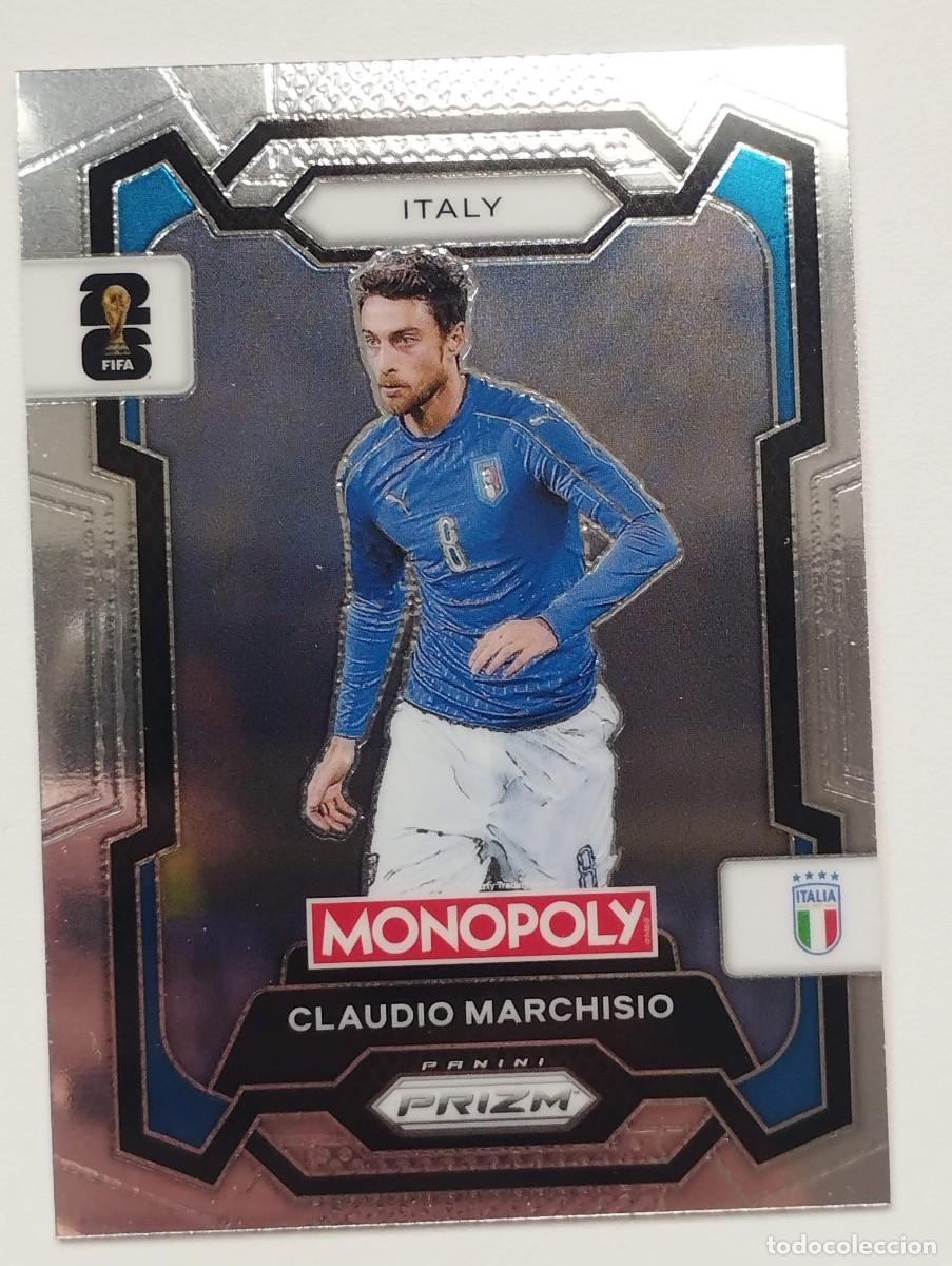 Cromos de F&uacute;tbol: CROMO CARD WORLD CUP 2026 26 PANINI PRIZM MONOPOLY CLAUDIO MARCHISIO 38 ITALIA