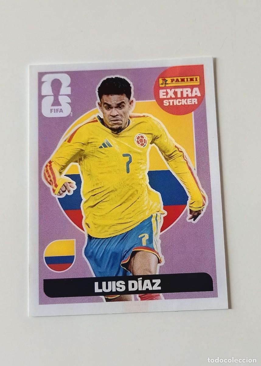 Fu&szlig;ball-Sticker: MUNDIAL WORLD CUP 2026 LUIS DIAZ( EXTRA STCIKER- DE SOBRE