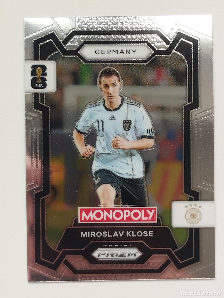 Fu&szlig;ball-Sticker: CROMO CARD WORLD CUP 2026 26 PANINI PRIZM MONOPOLY MIROSLAV KLOSE 62 ALEMANIA