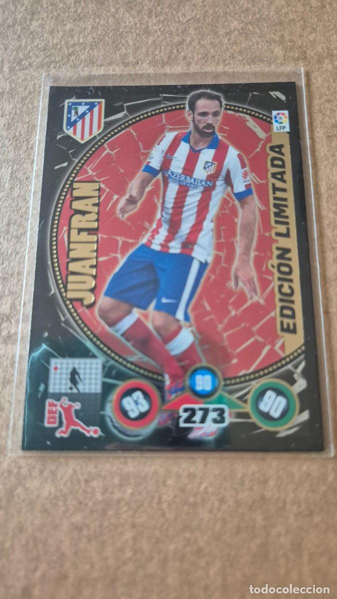 Fu&szlig;ball-Sticker: ADRENALYN XL 2014 2015 EDICION LIMITADA JUANFRAN DEL ATLETICO DE MADRID