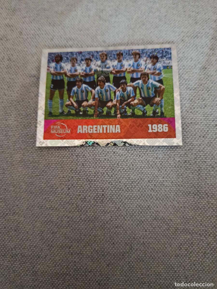Cromos de F&uacute;tbol: Panini Mundial 2026 Estados Unidos-Mexico. Argentina campe&oacute;n 1986. Nunca pegado.