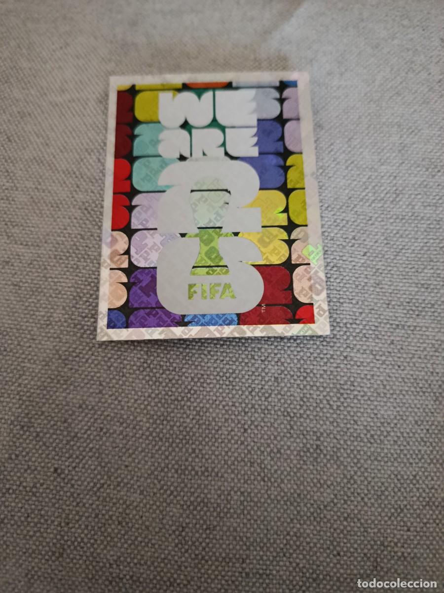 Cromos de F&uacute;tbol: Panini Mundial 2026 Estados Unidos-Mexico. Logo FIFA. Nunca pegado.