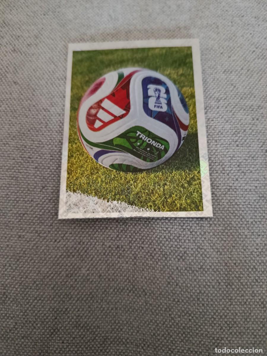 Cromos de F&uacute;tbol: Panini Mundial 2026 Estados Unidos-Mexico. Logo bal&oacute;n. Nunca pegado.