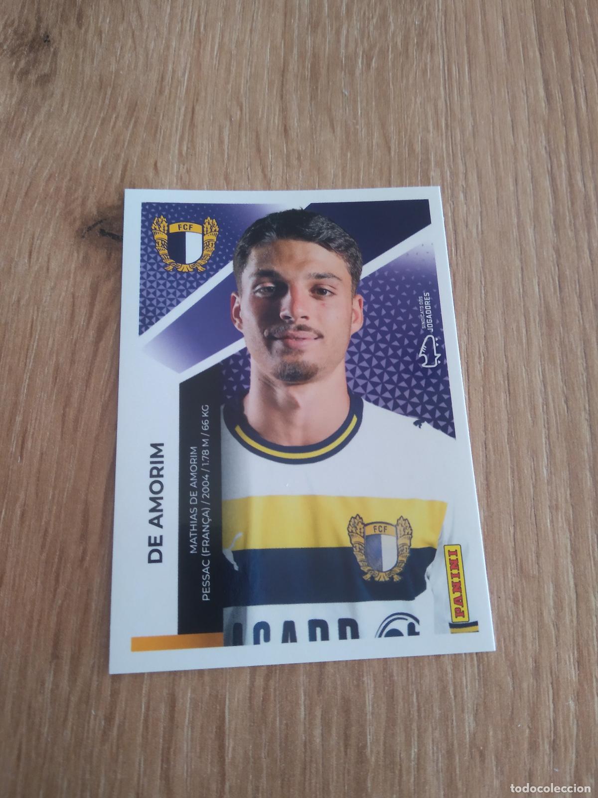 Cromos de F&uacute;tbol: 181 DE AMORIM FAMALICAO CROMO FUTBOL PANINI LIGA PORTUGAL 25-26 FUTEBOL LIGA BETCLIC 2025-2026