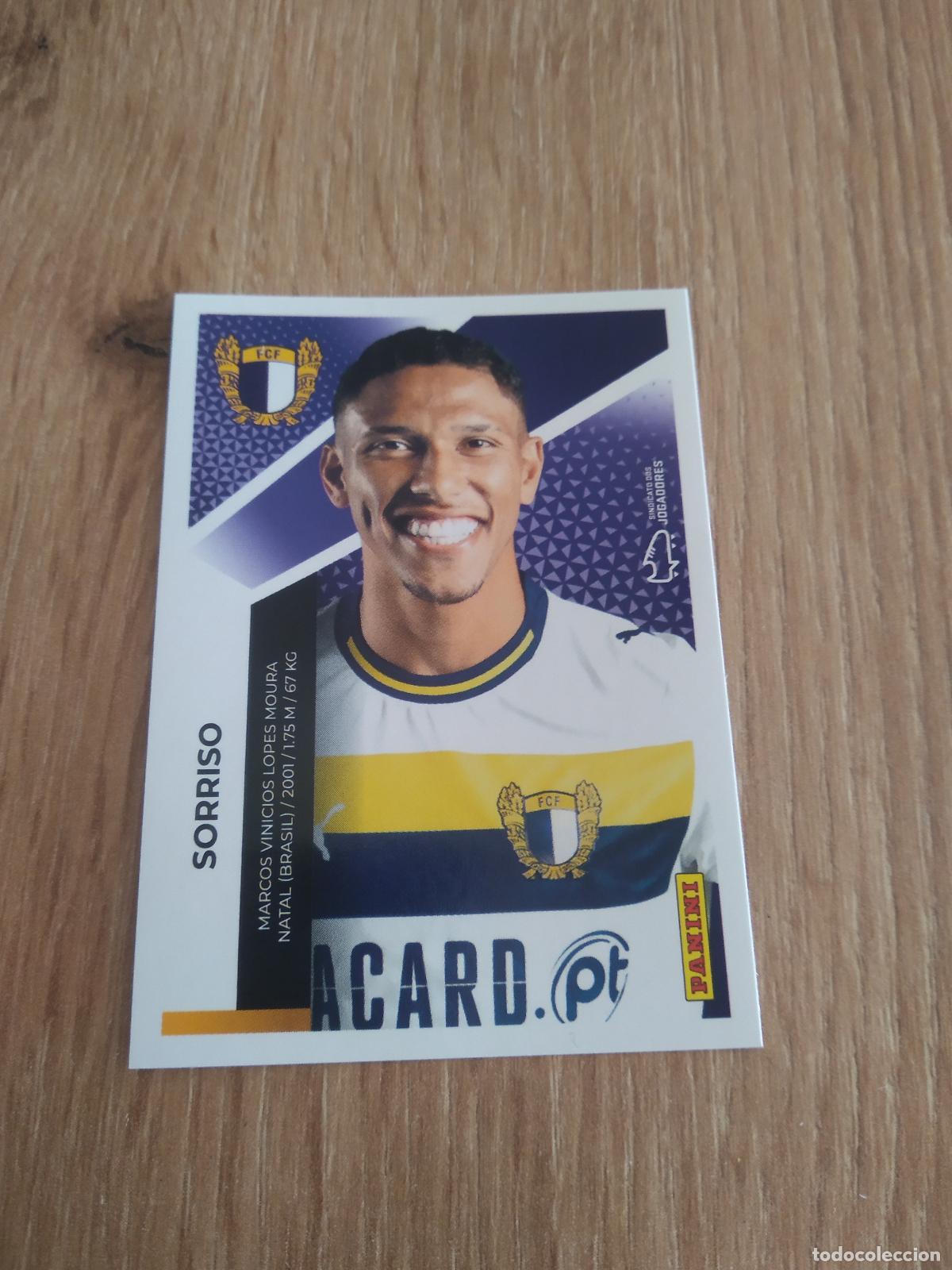 Cromos de F&uacute;tbol: 185 SORRISO FAMALICAO CROMO FUTBOL PANINI LIGA PORTUGAL 25-26 FUTEBOL LIGA BETCLIC 2025-2026